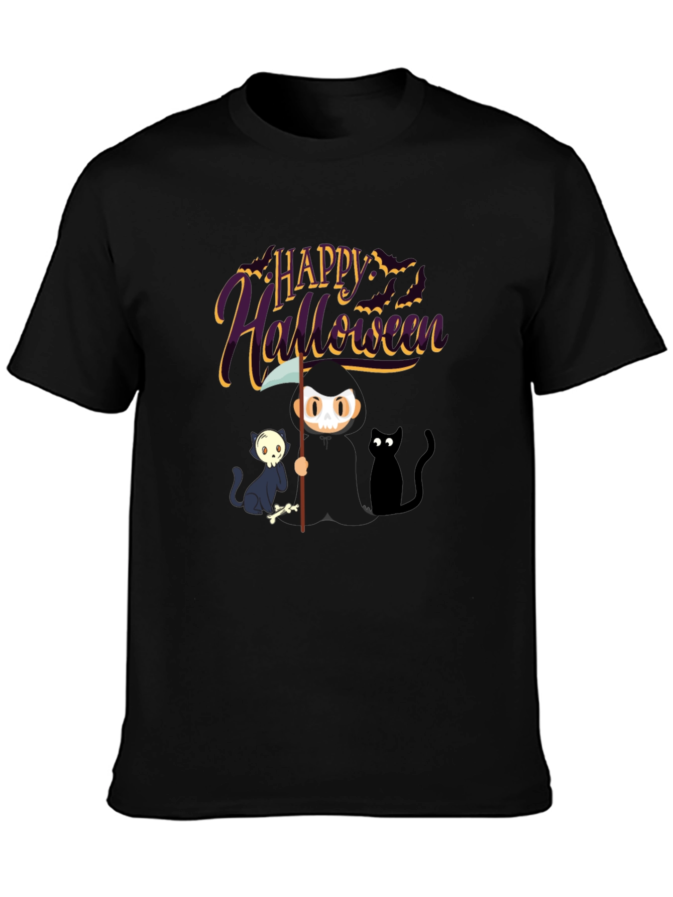 Halloween Crew Neck T-Shirt