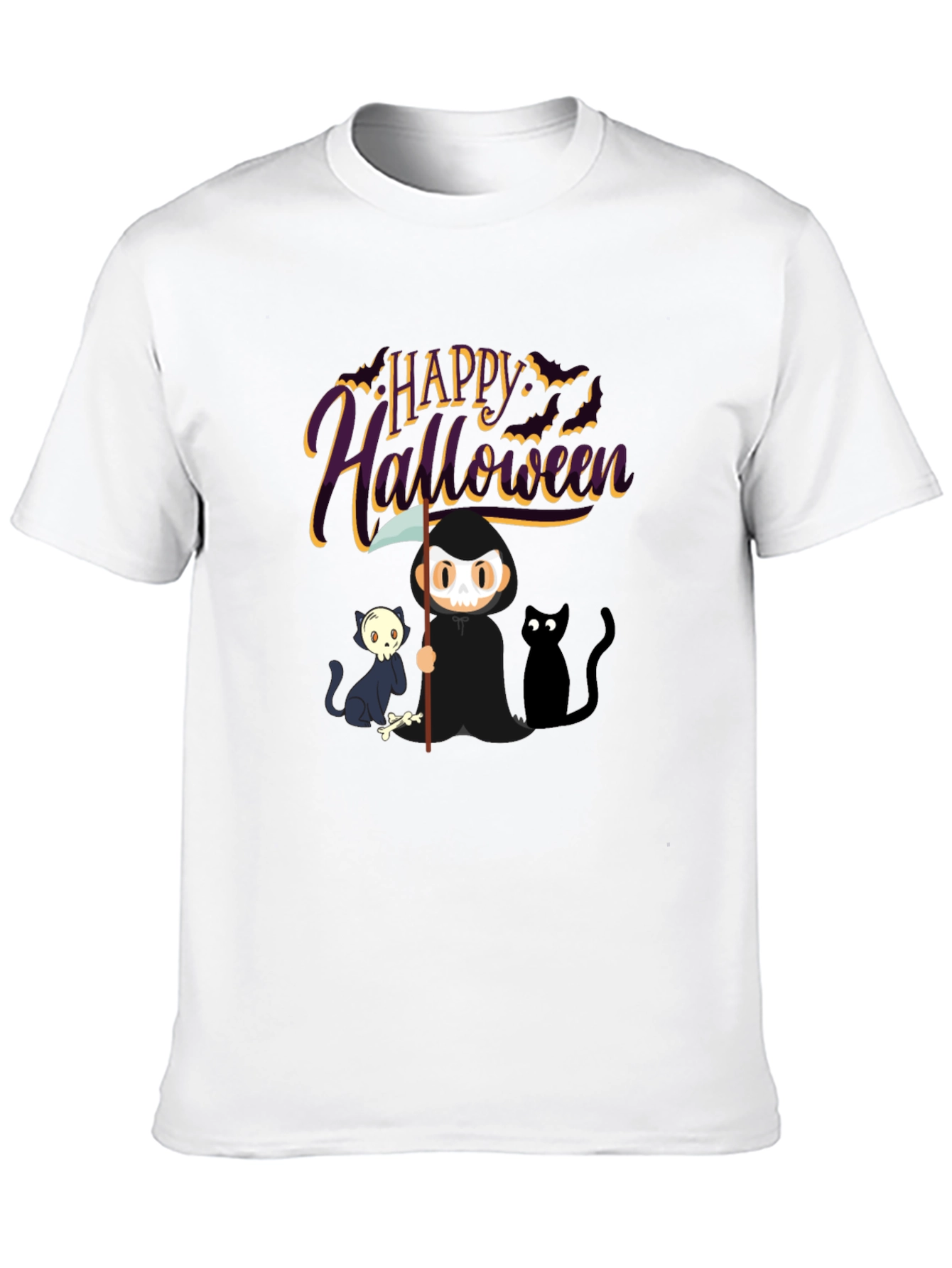 Halloween Crew Neck T-Shirt