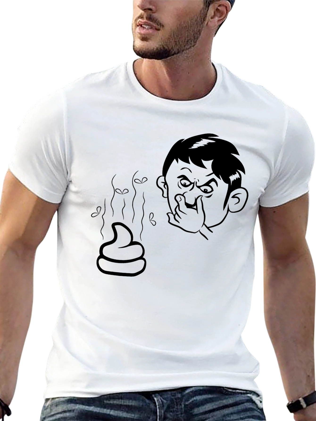 Funny Stinky T-Shirt - Mens Graphic Tee