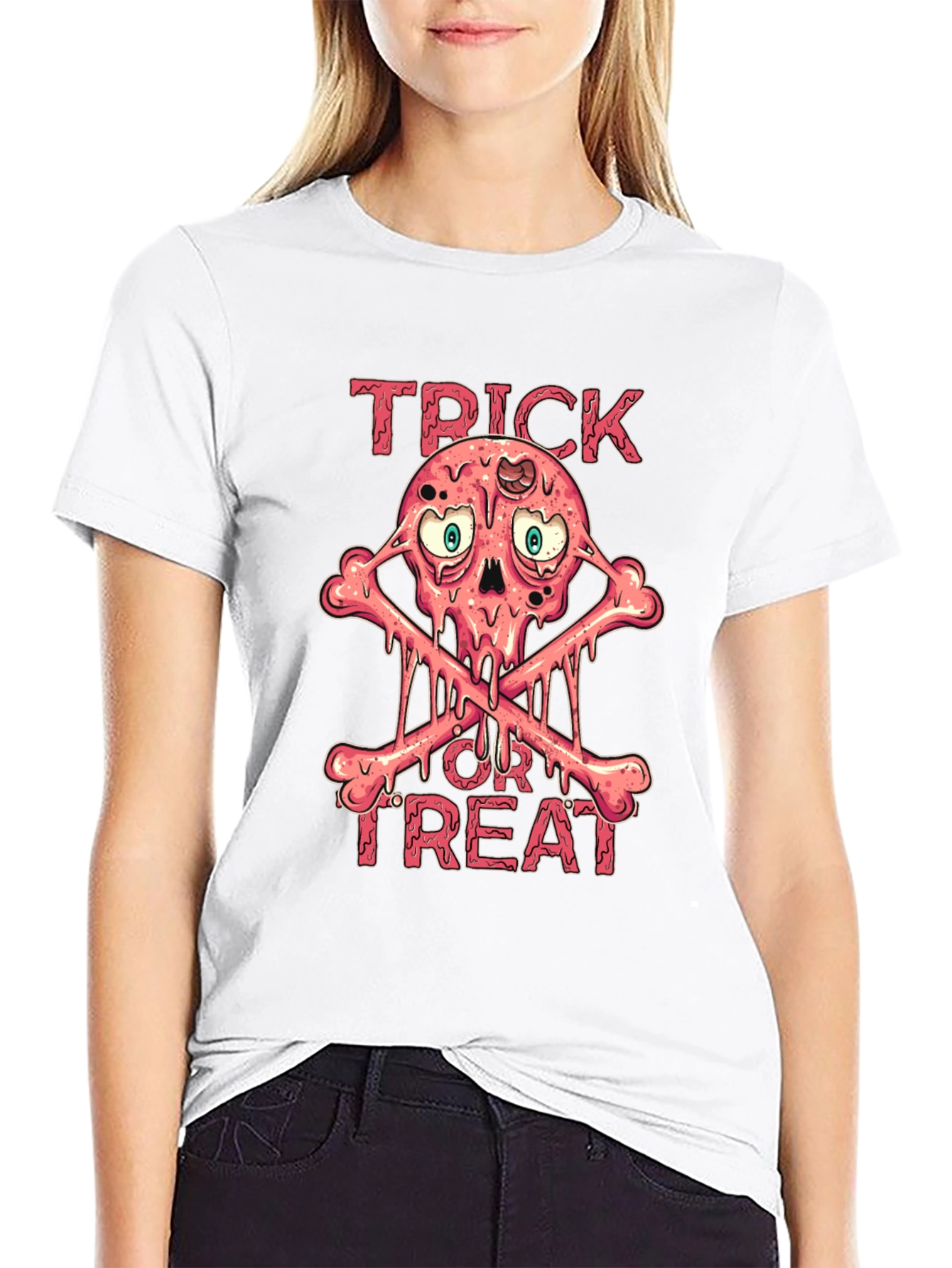Trick Or Treat Skull T-Shirt
