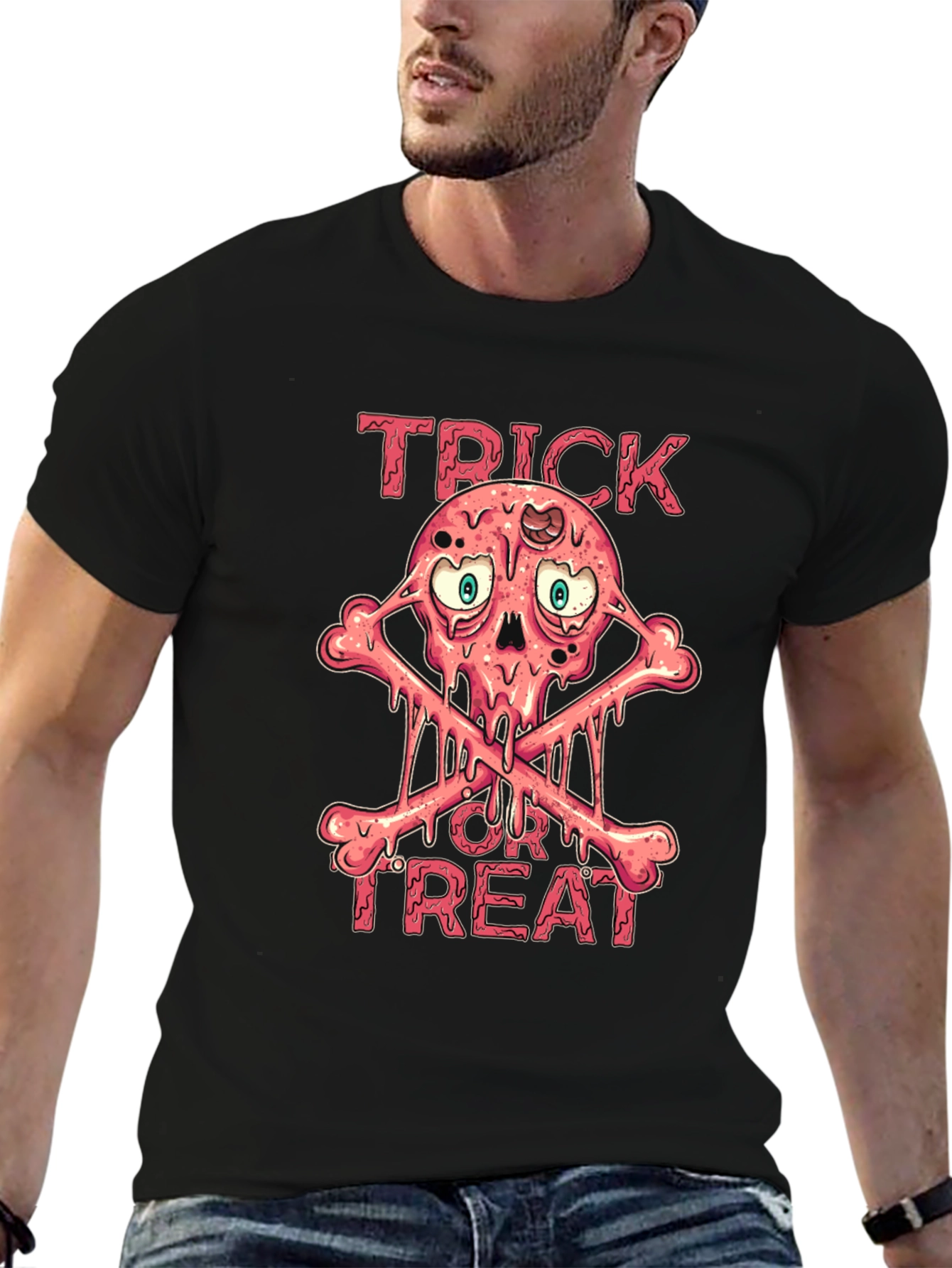 Trick Or Treat Skull T-Shirt