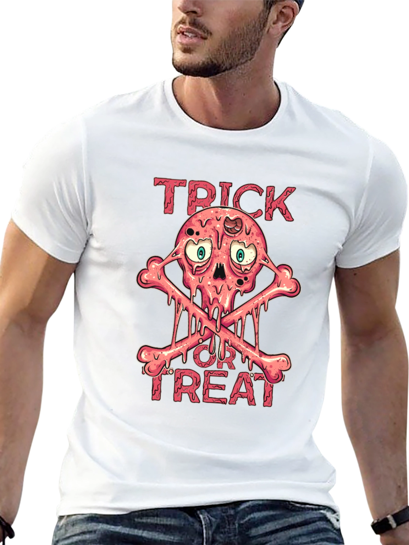 Trick Or Treat Skull T-Shirt