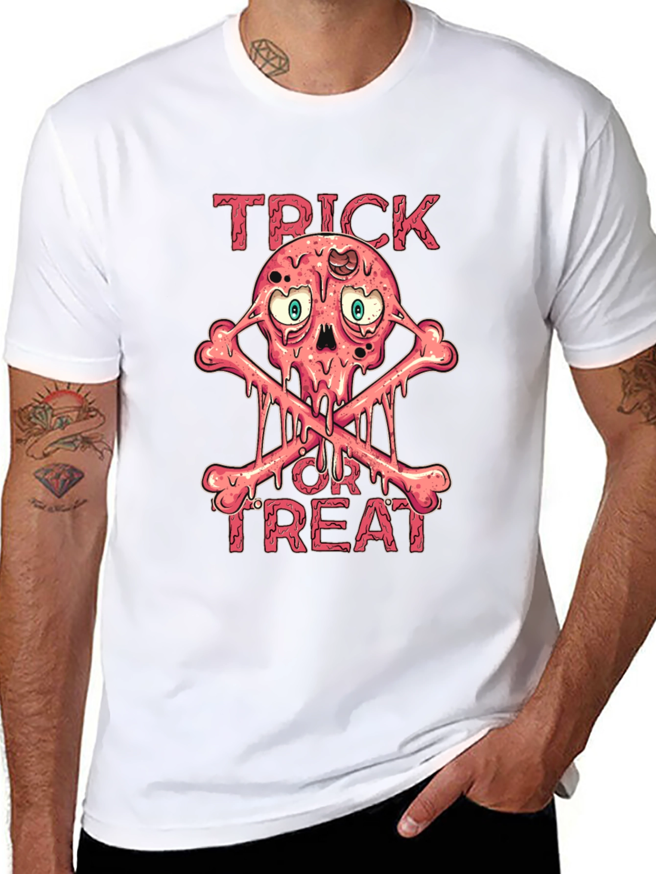 Trick Or Treat Skull T-Shirt