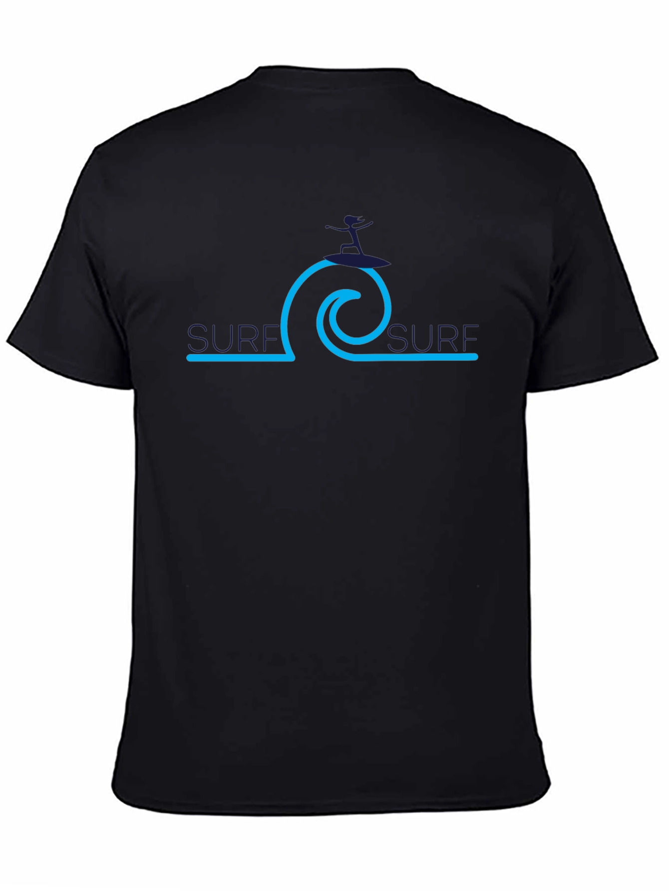 Surf Wave Graphic T-Shirt - Relaxed Fit