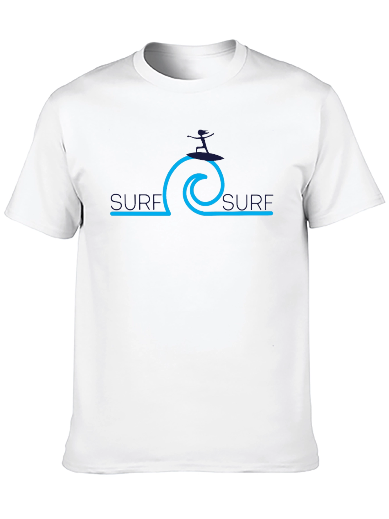 Surf Wave Graphic T-Shirt - Relaxed Fit