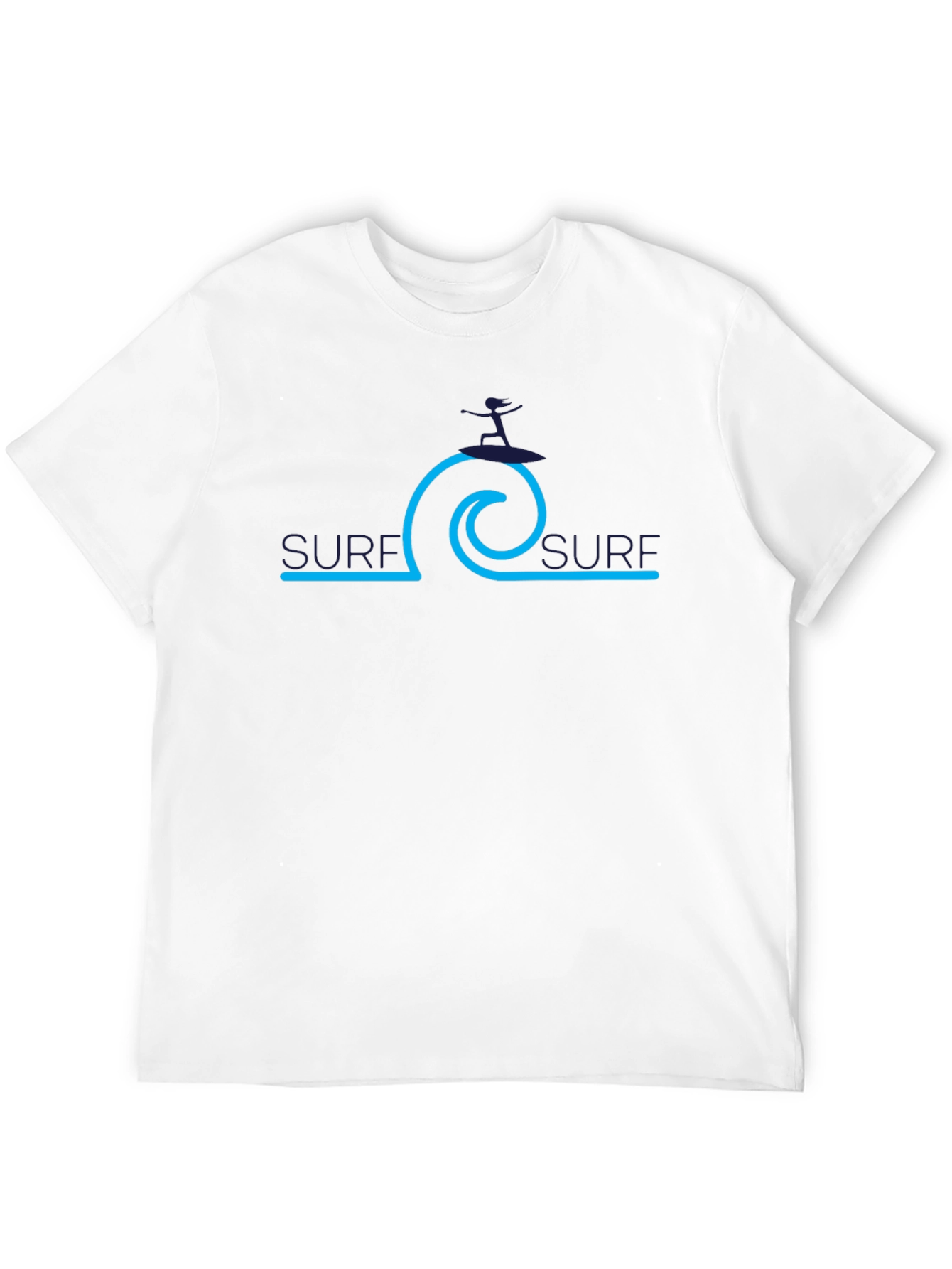Surf Wave Graphic T-Shirt - Relaxed Fit