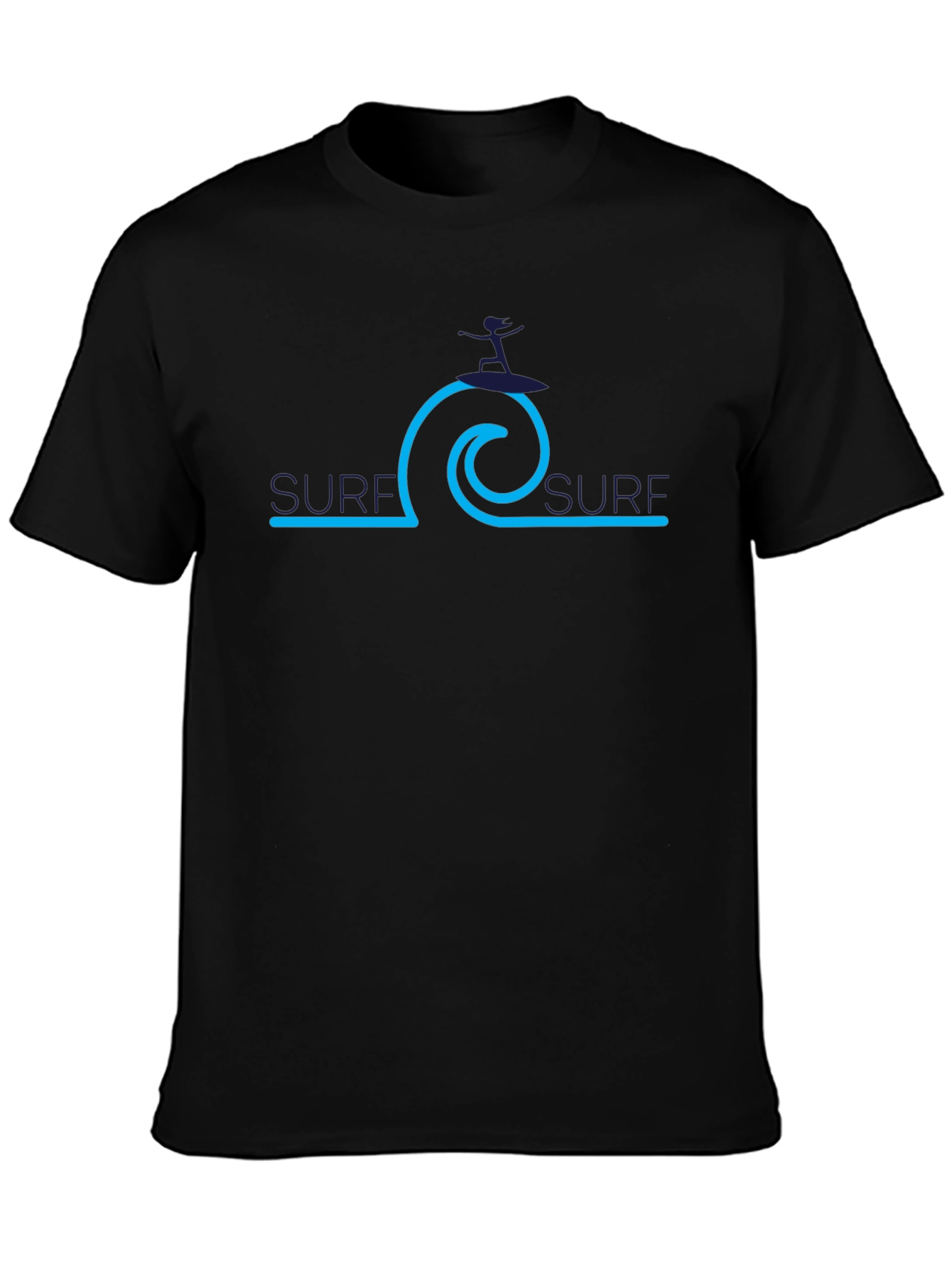 Surf Wave Graphic T-Shirt - Relaxed Fit