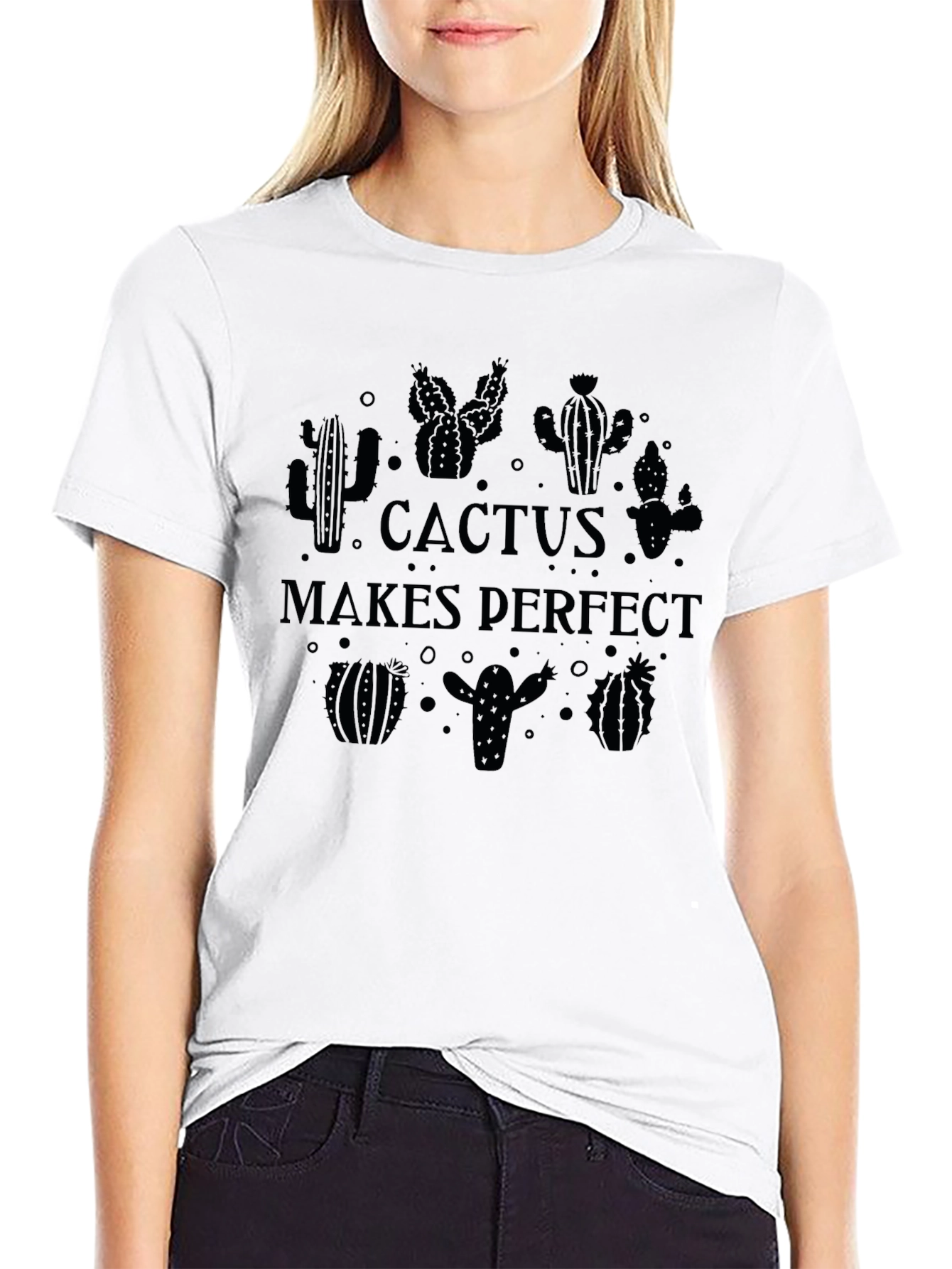 Cactus Makes Perfect Graphic T-Shirt