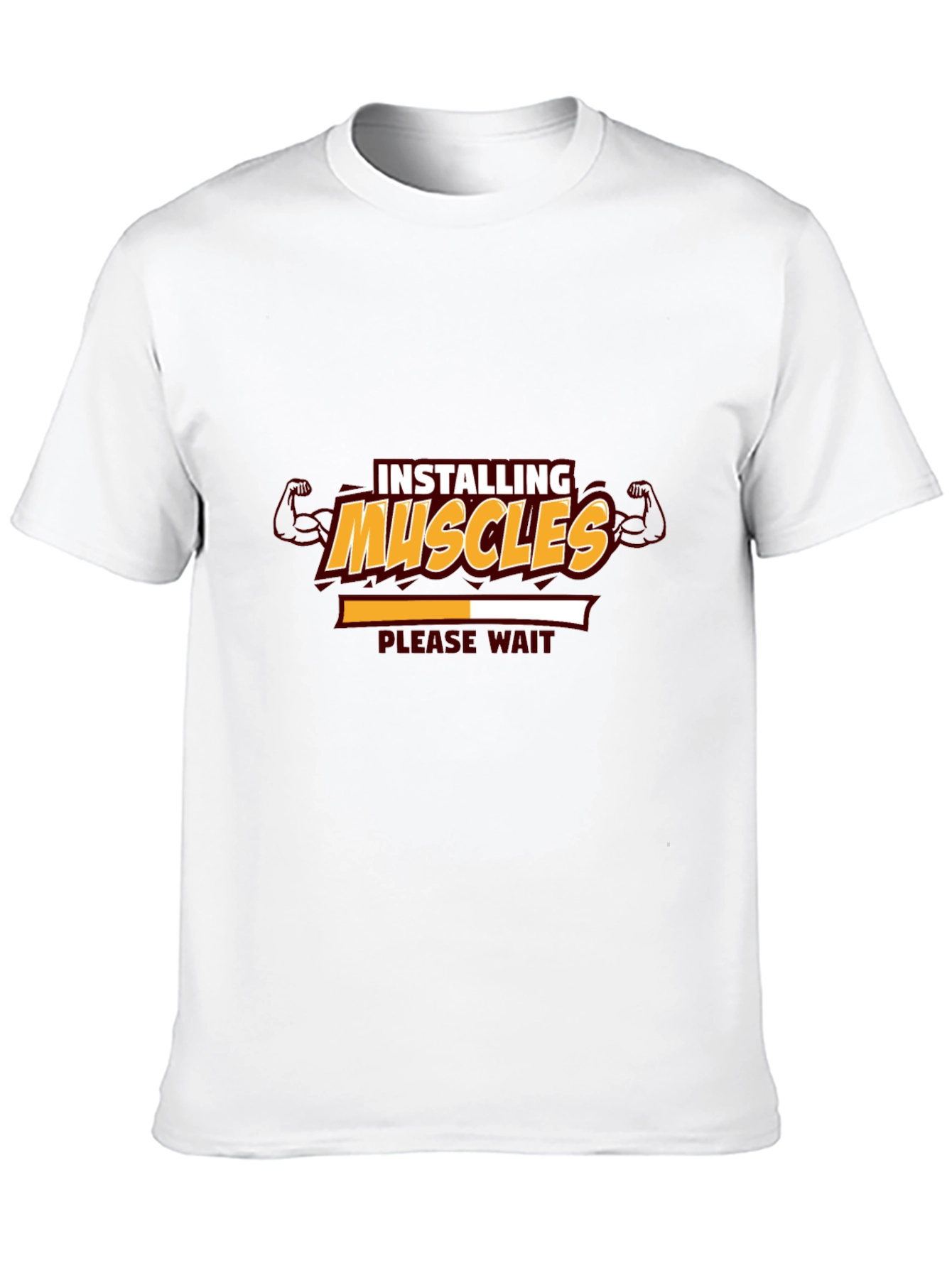 Installing Muscles Graphic Tee