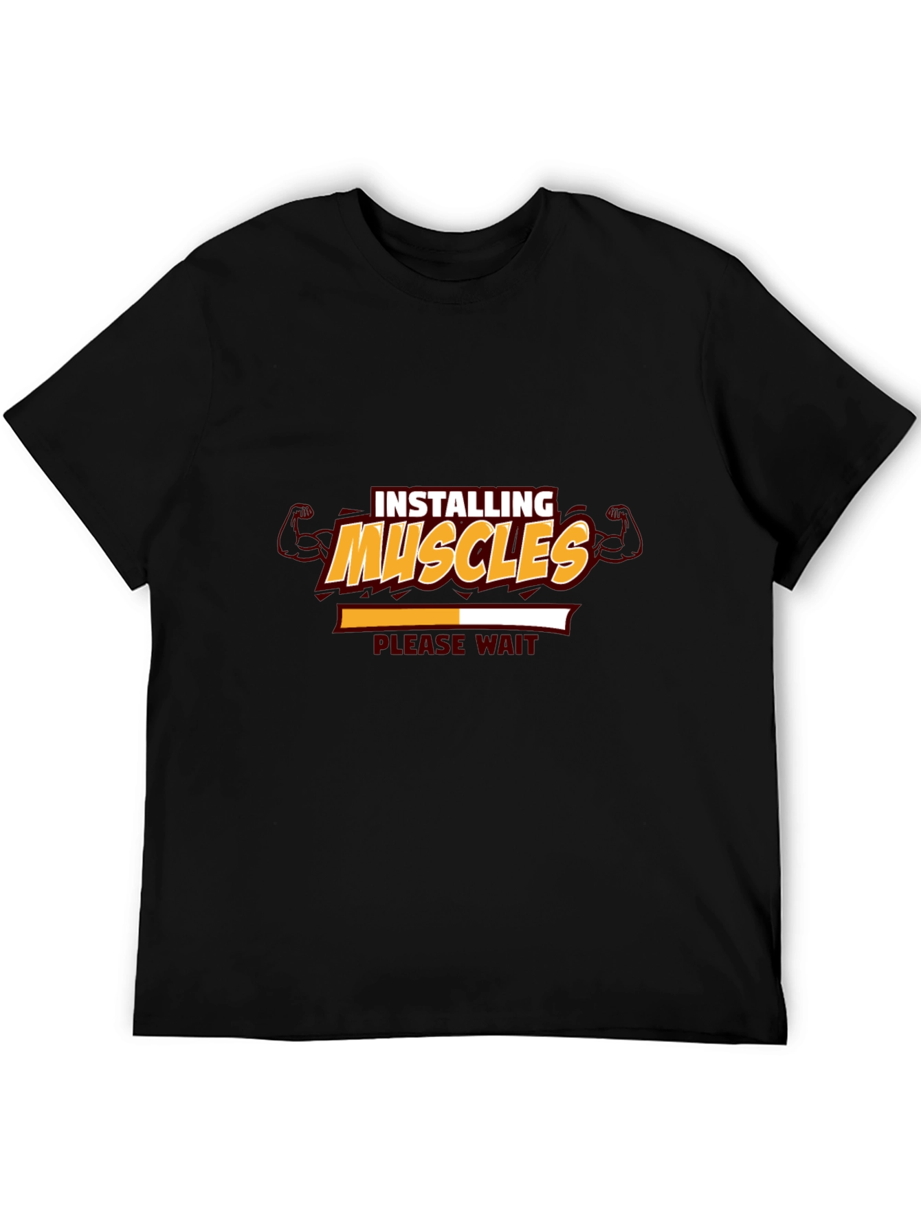 Installing Muscles Graphic Tee