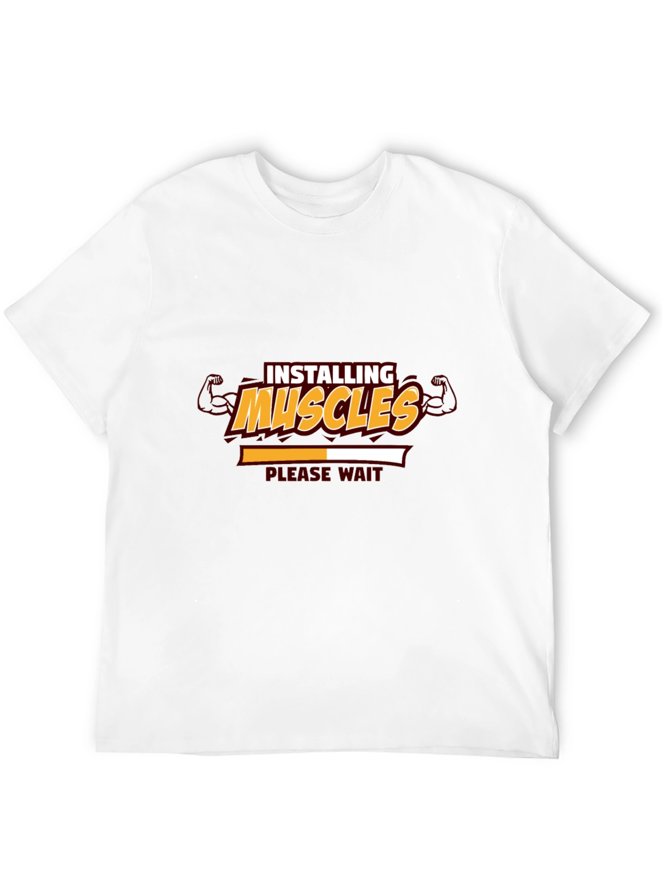 Installing Muscles Graphic Tee