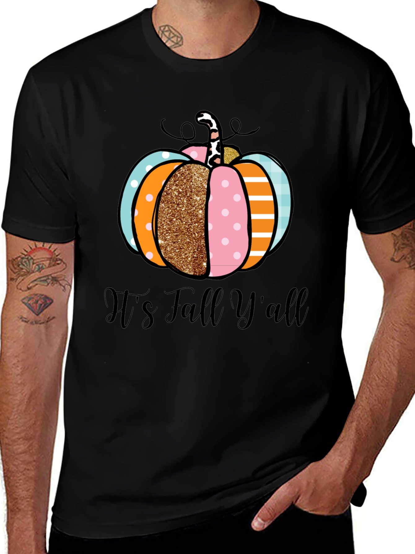 Its Fall Yall Pumpkin Graphic Tee