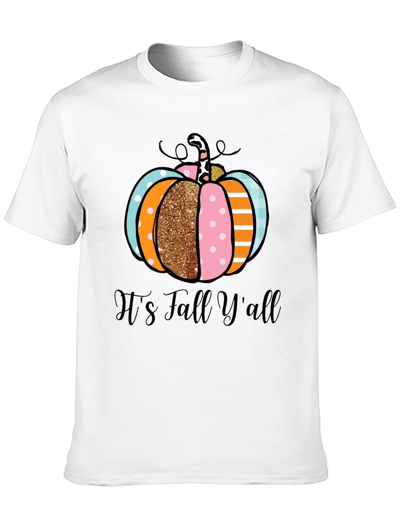 Its Fall Yall Pumpkin Graphic Tee