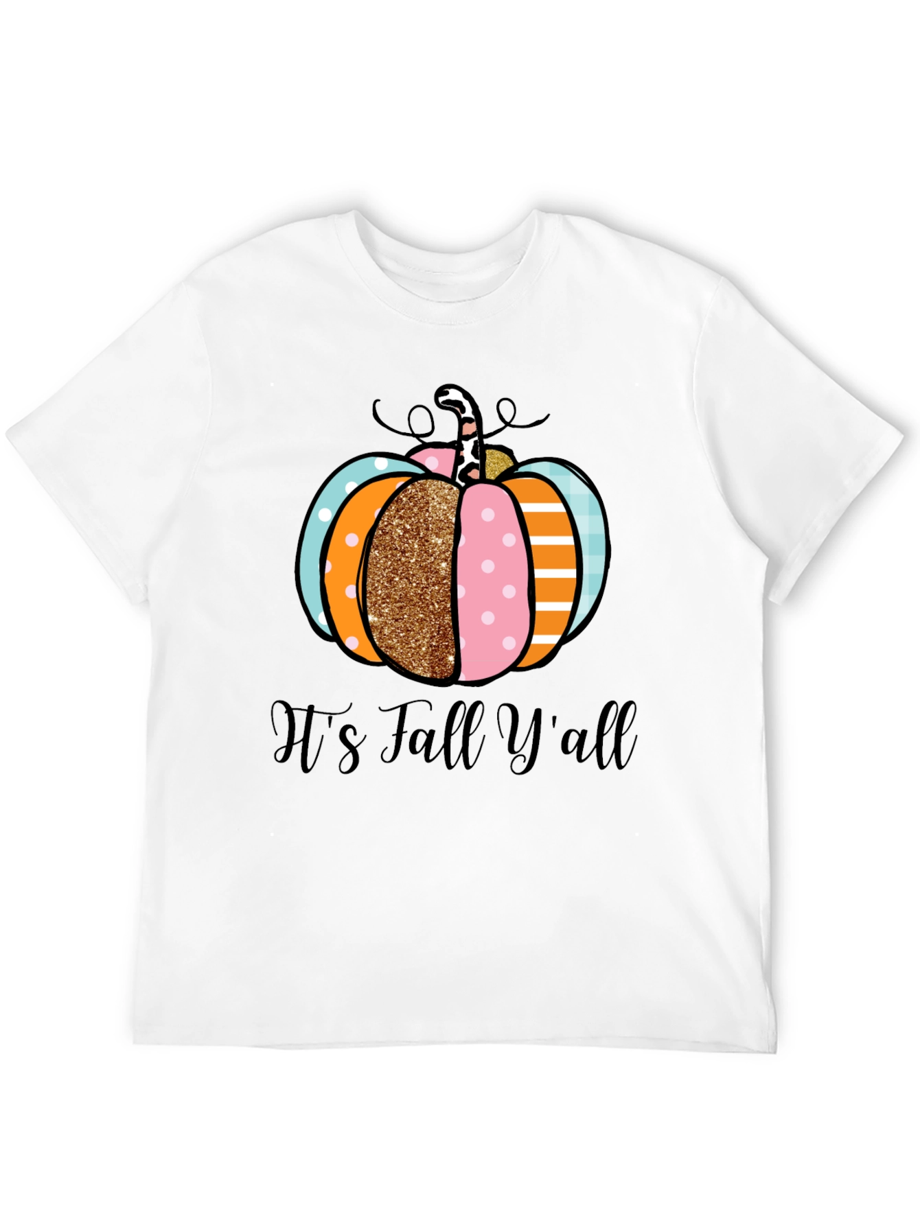 Its Fall Yall Pumpkin Graphic Tee