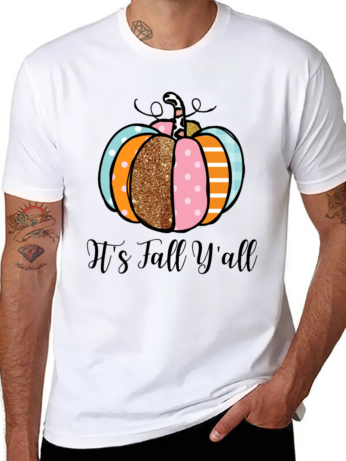 Its Fall Yall Pumpkin Graphic Tee