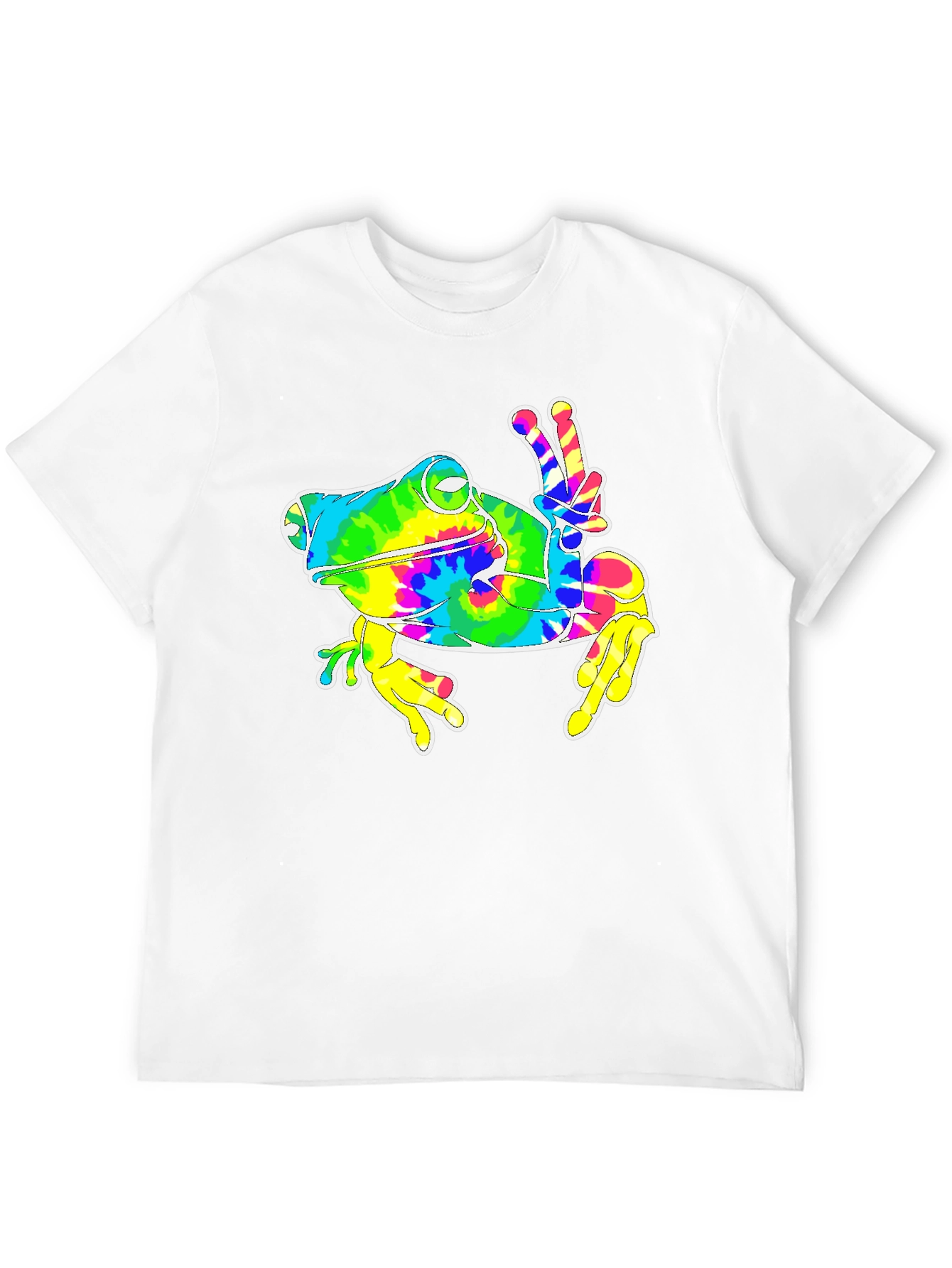 Peace Frog Tie-Dye T-Shirt