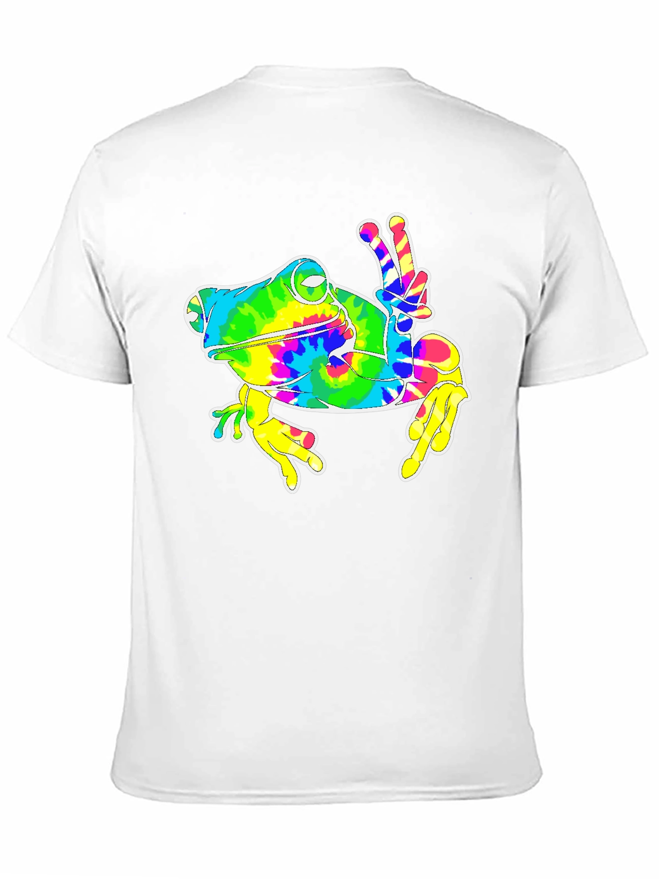 Peace Frog Tie-Dye T-Shirt