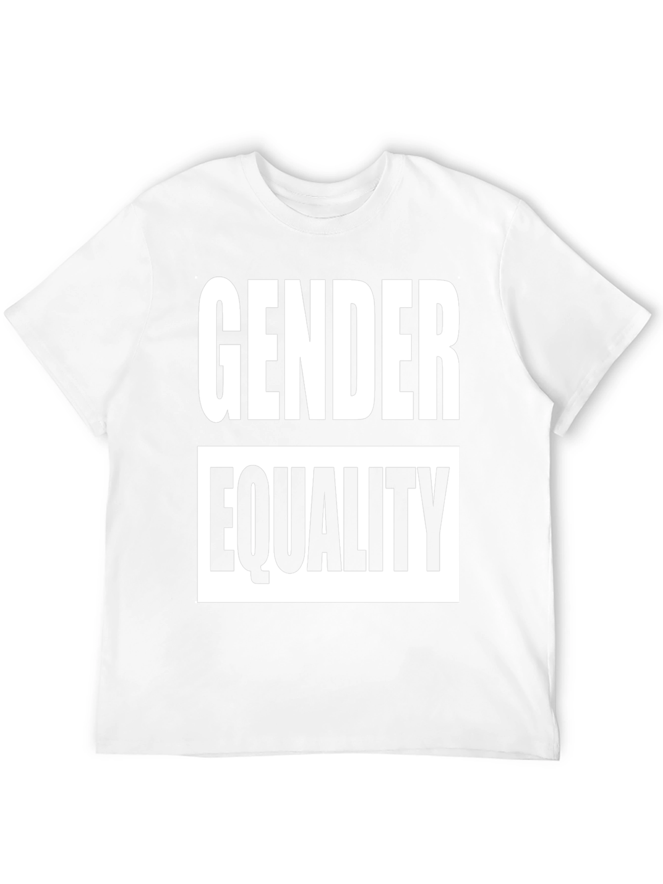 Gender Equality Graphic Tee - Black Cotton