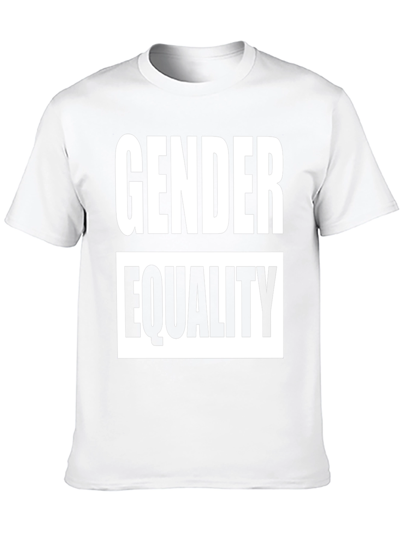 Gender Equality Graphic Tee - Black Cotton