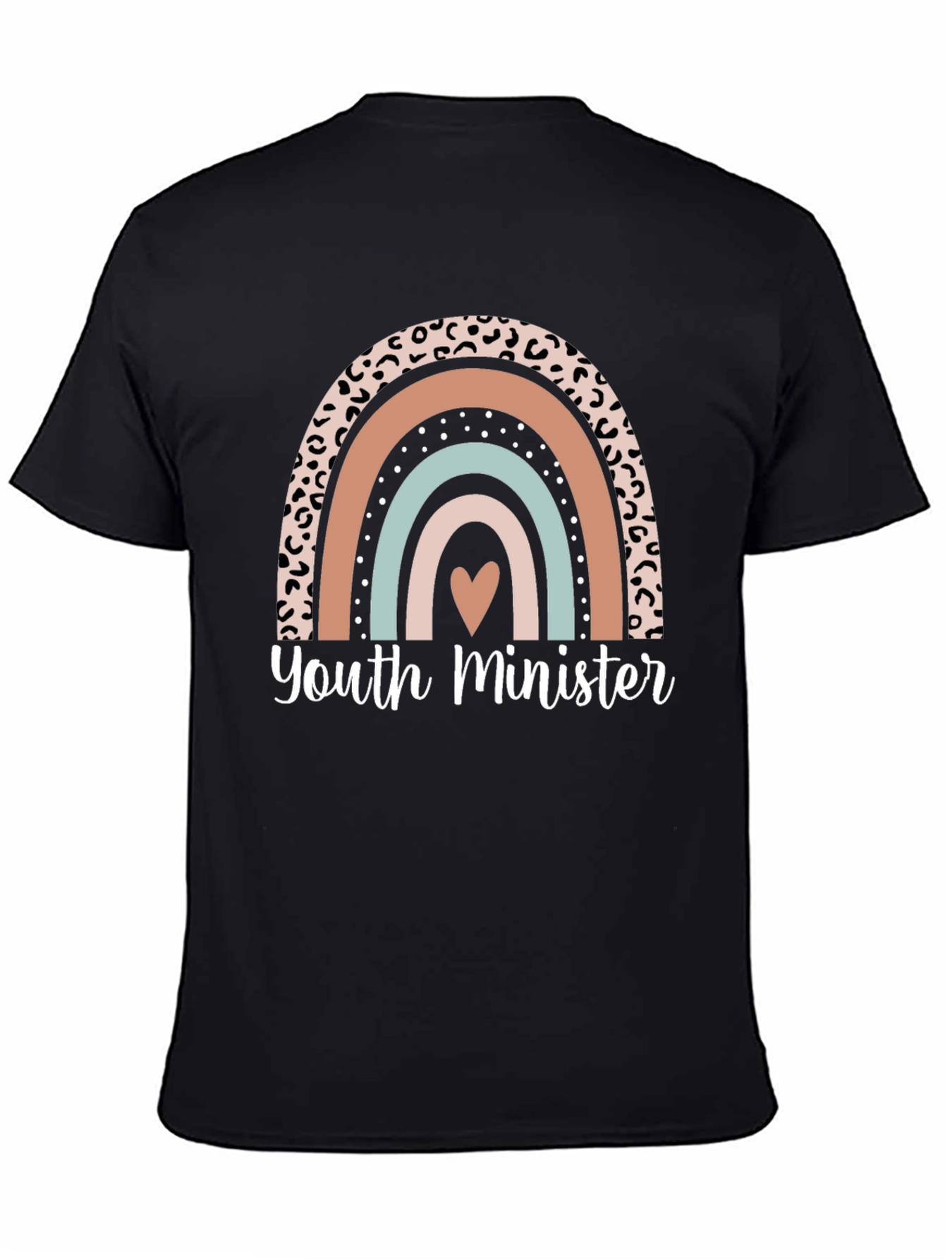 Youth Minister Rainbow Graphic Tee