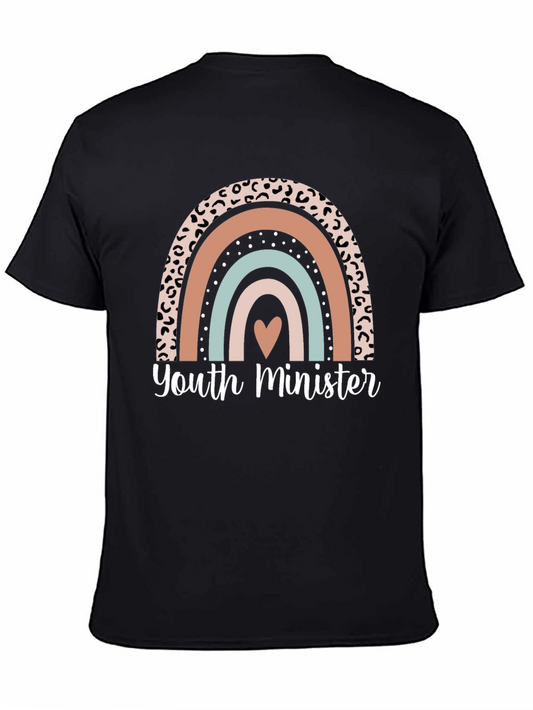 Youth Minister Rainbow Graphic Tee
