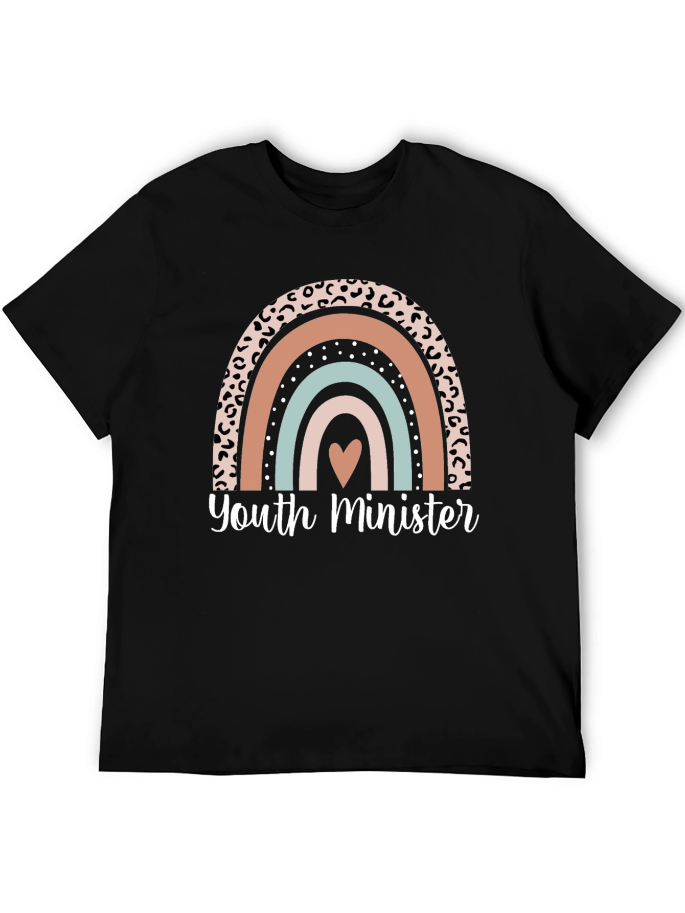 Youth Minister Rainbow Graphic Tee