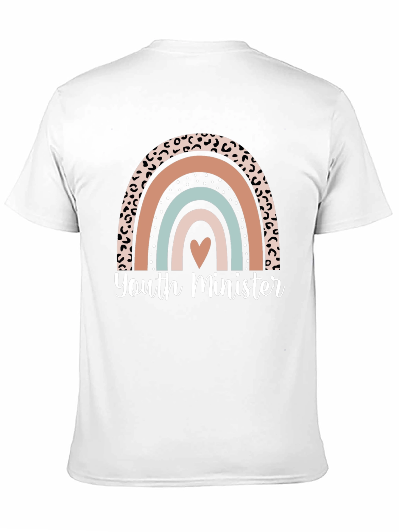 Youth Minister Rainbow Graphic Tee