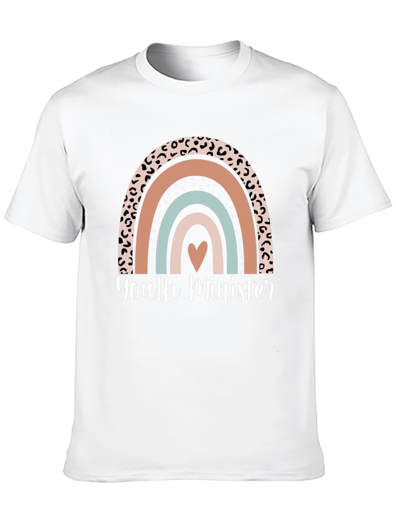 Youth Minister Rainbow Graphic Tee