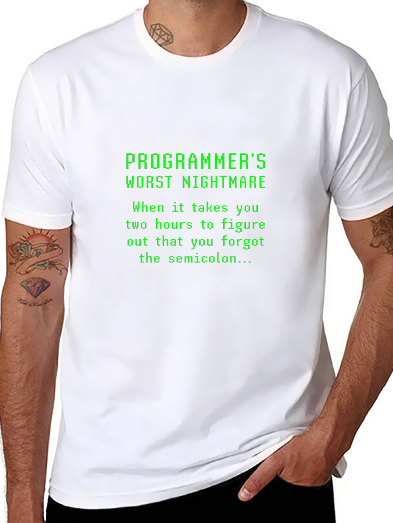 Programmers Worst Nightmare Black T-Shirt