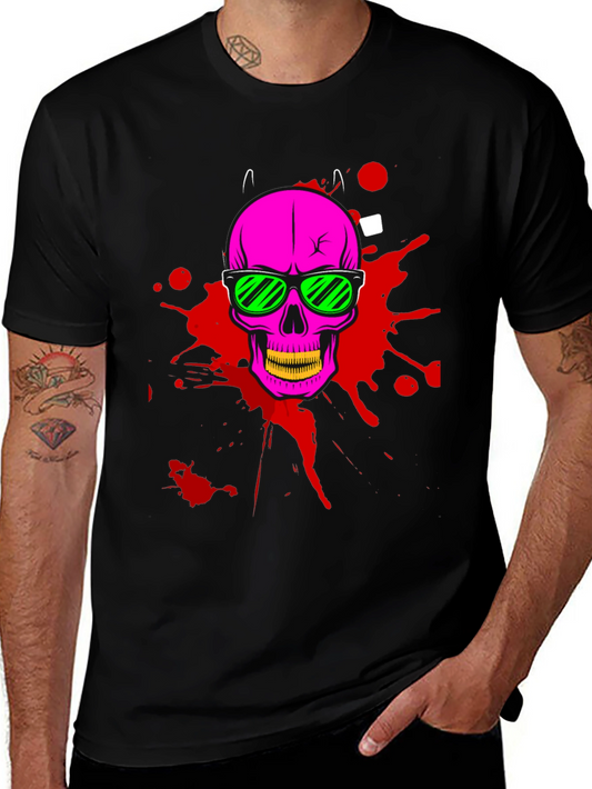 Skull Graphic Tee - Edgy Streetwear