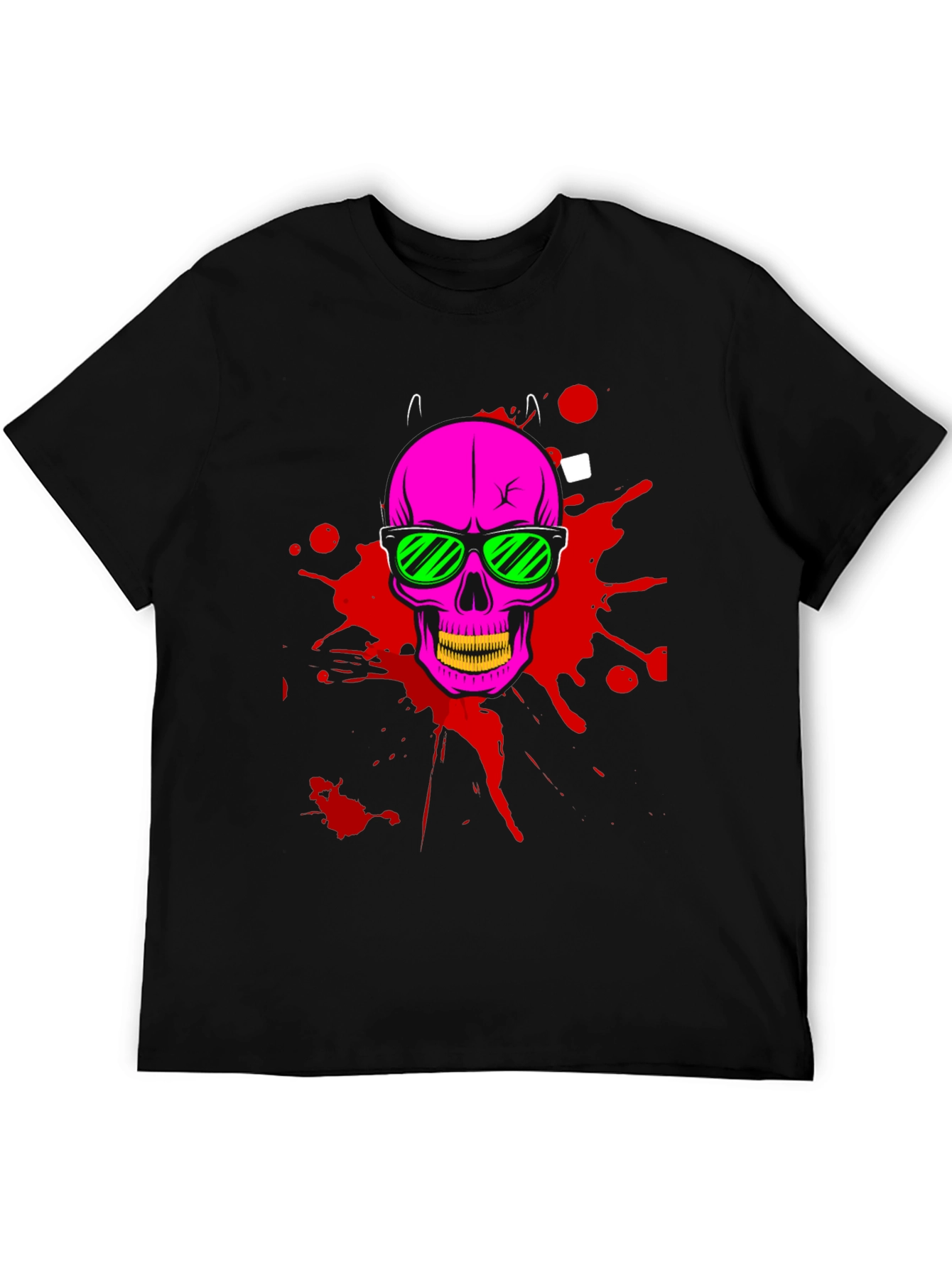 Skull Graphic Tee - Edgy Streetwear