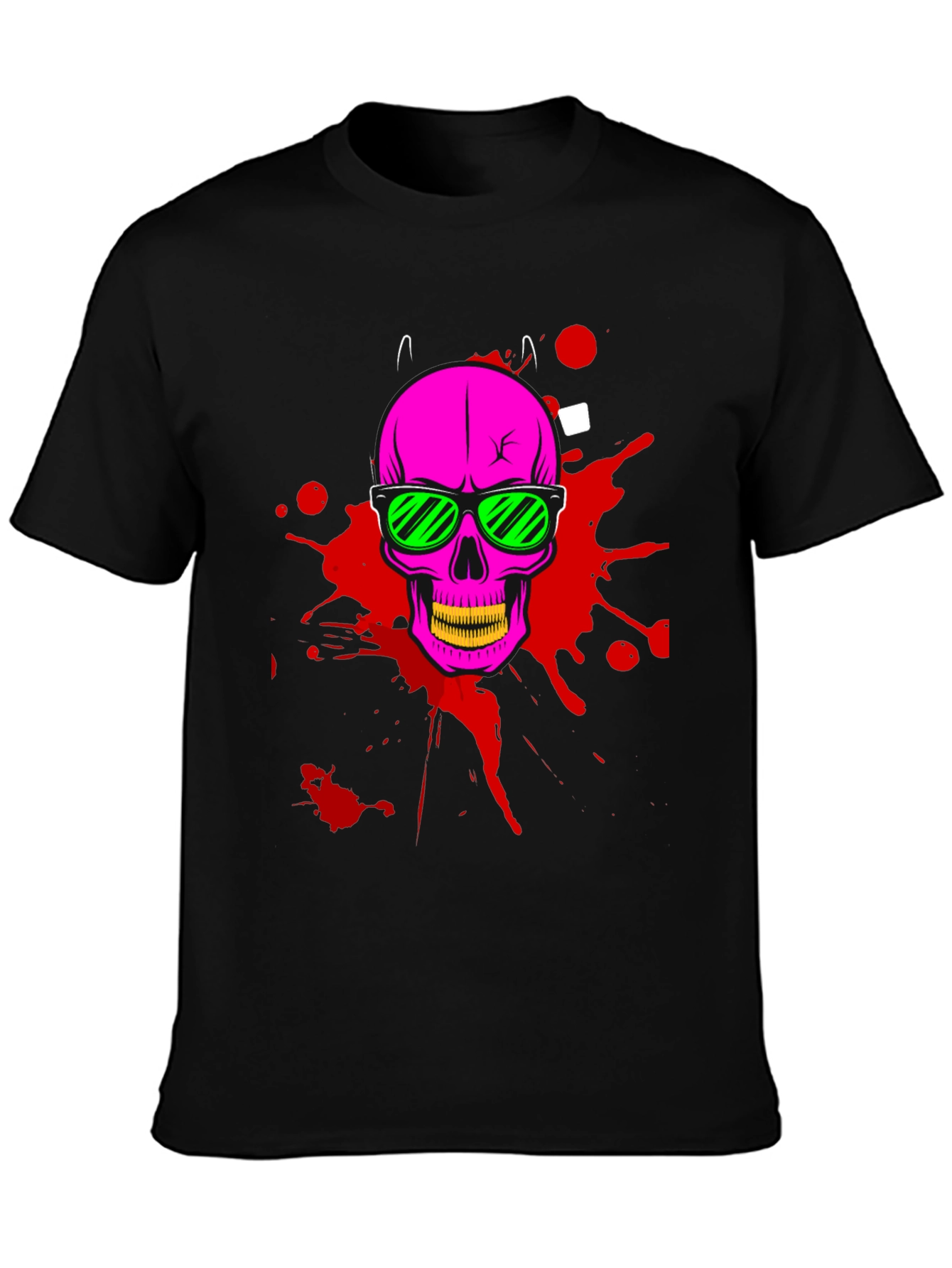Skull Graphic Tee - Edgy Streetwear