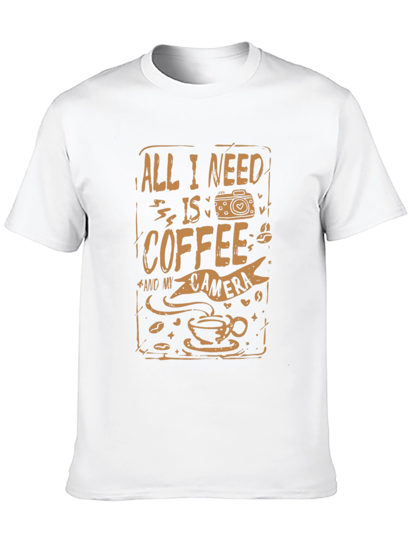Coffee & Camera Graphic Tee - Photographers Essential