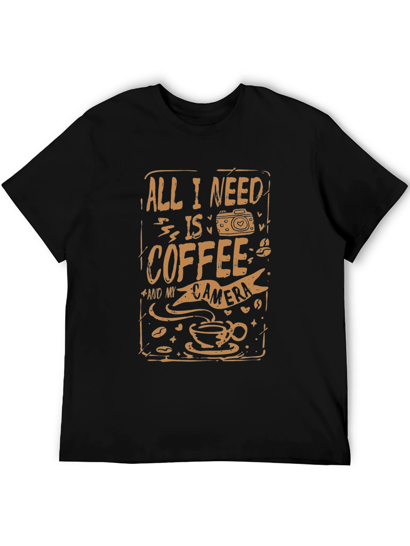 Coffee & Camera Graphic Tee - Photographers Essential