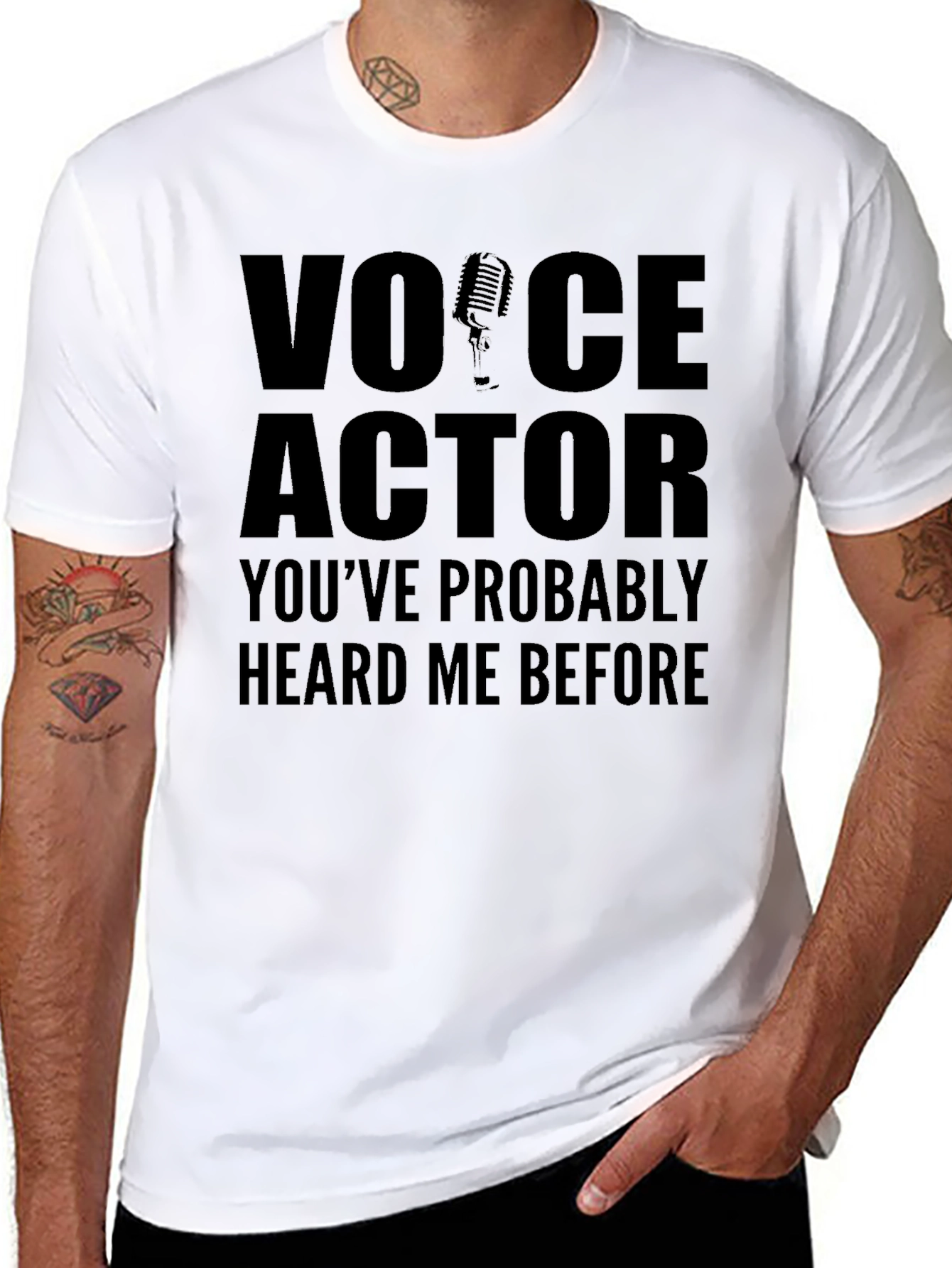 Voice Actor T-Shirt - Heard Me Before