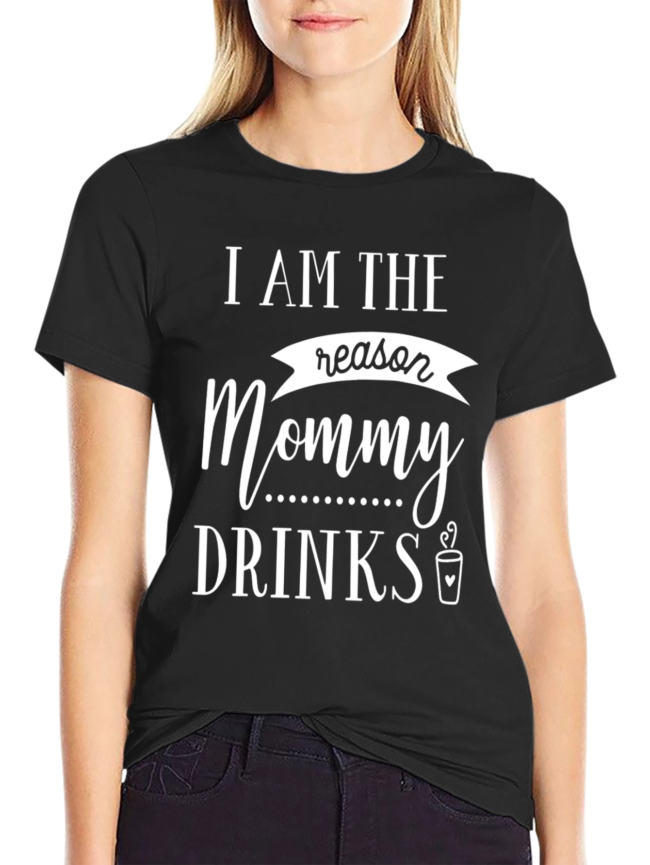 Funny Mommy Drinks Graphic Tee