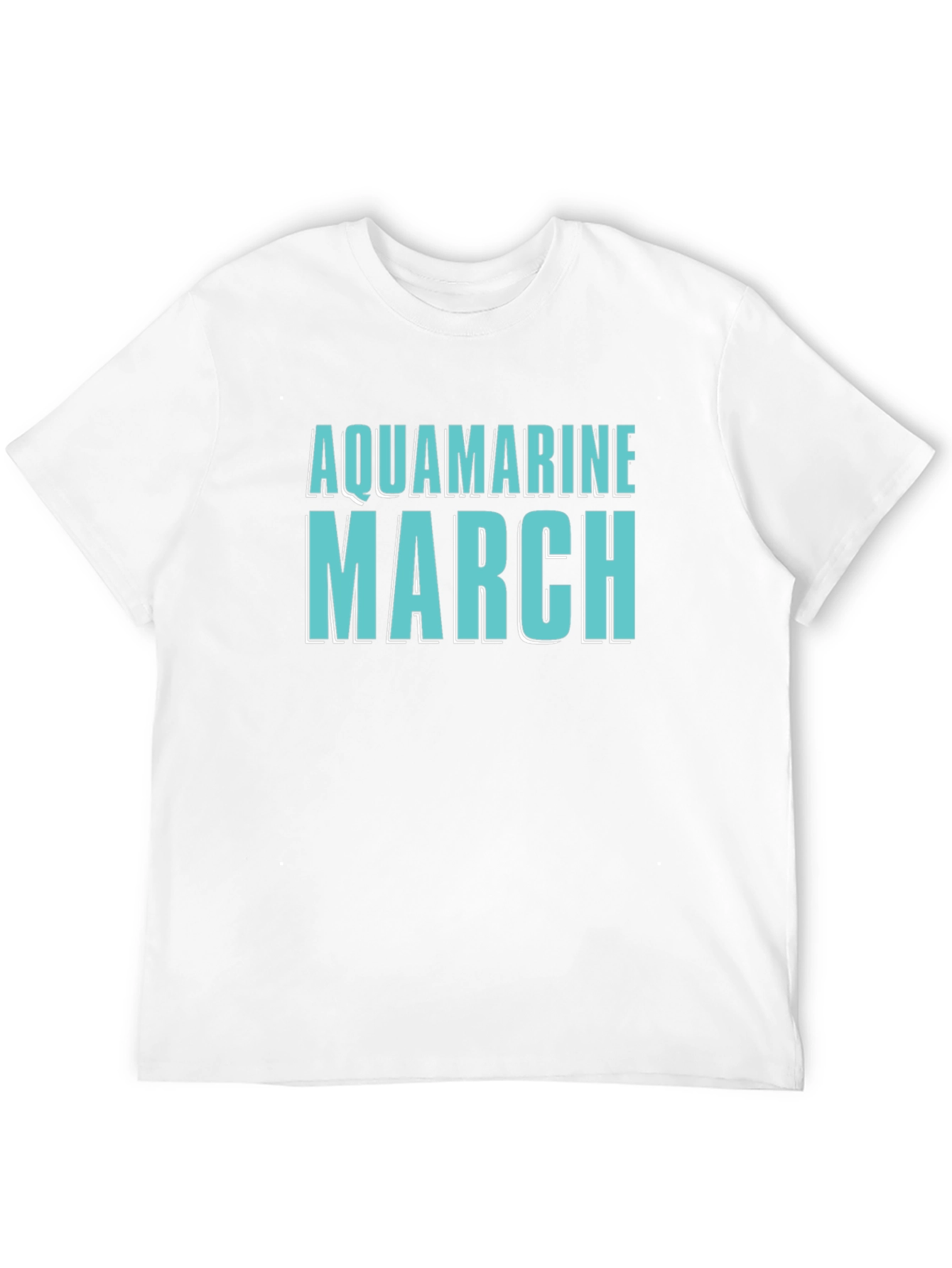 Aquamarine March Birthday T-Shirt