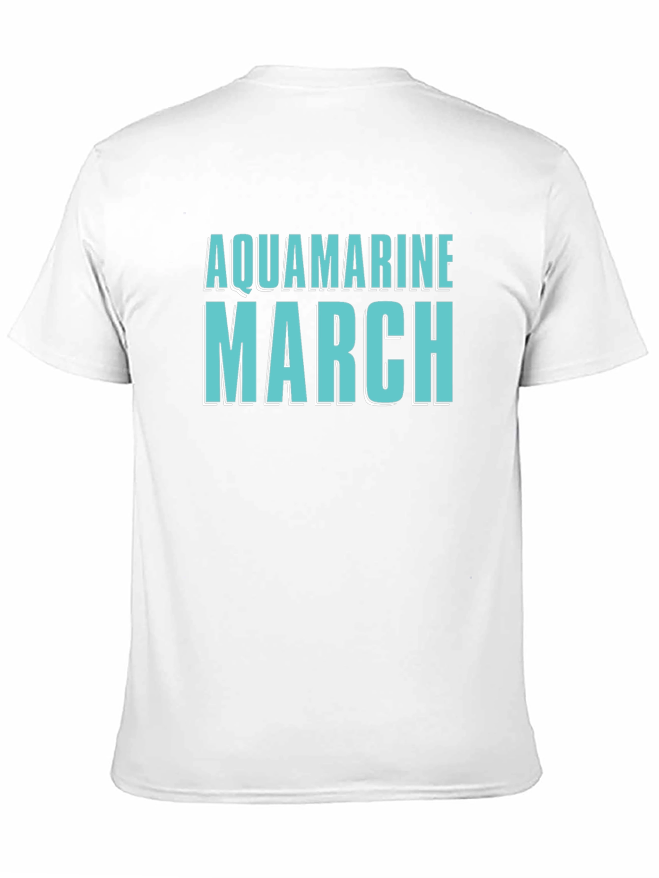 Aquamarine March Birthday T-Shirt