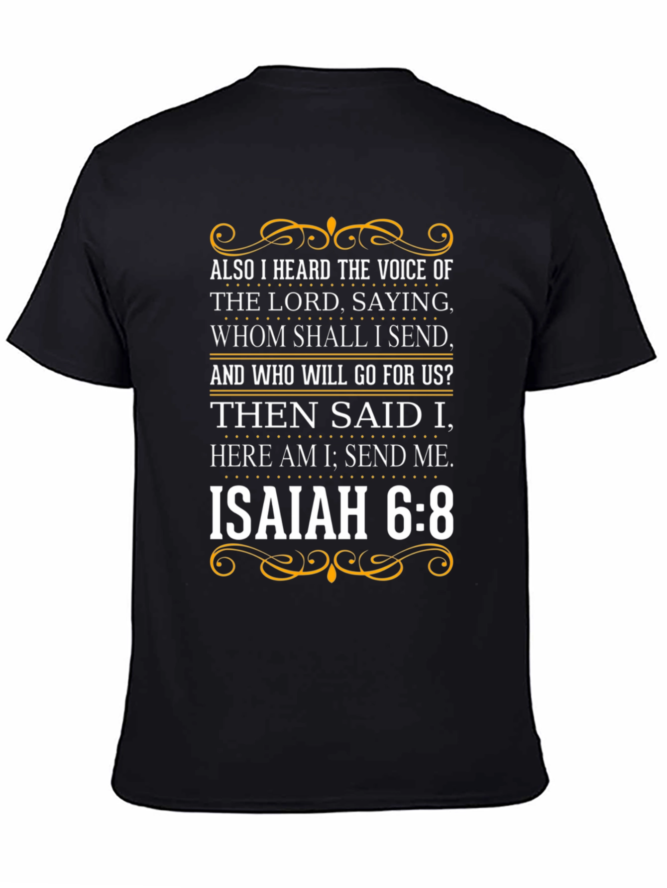 Isaiah 6:8 Christian T-Shirt
