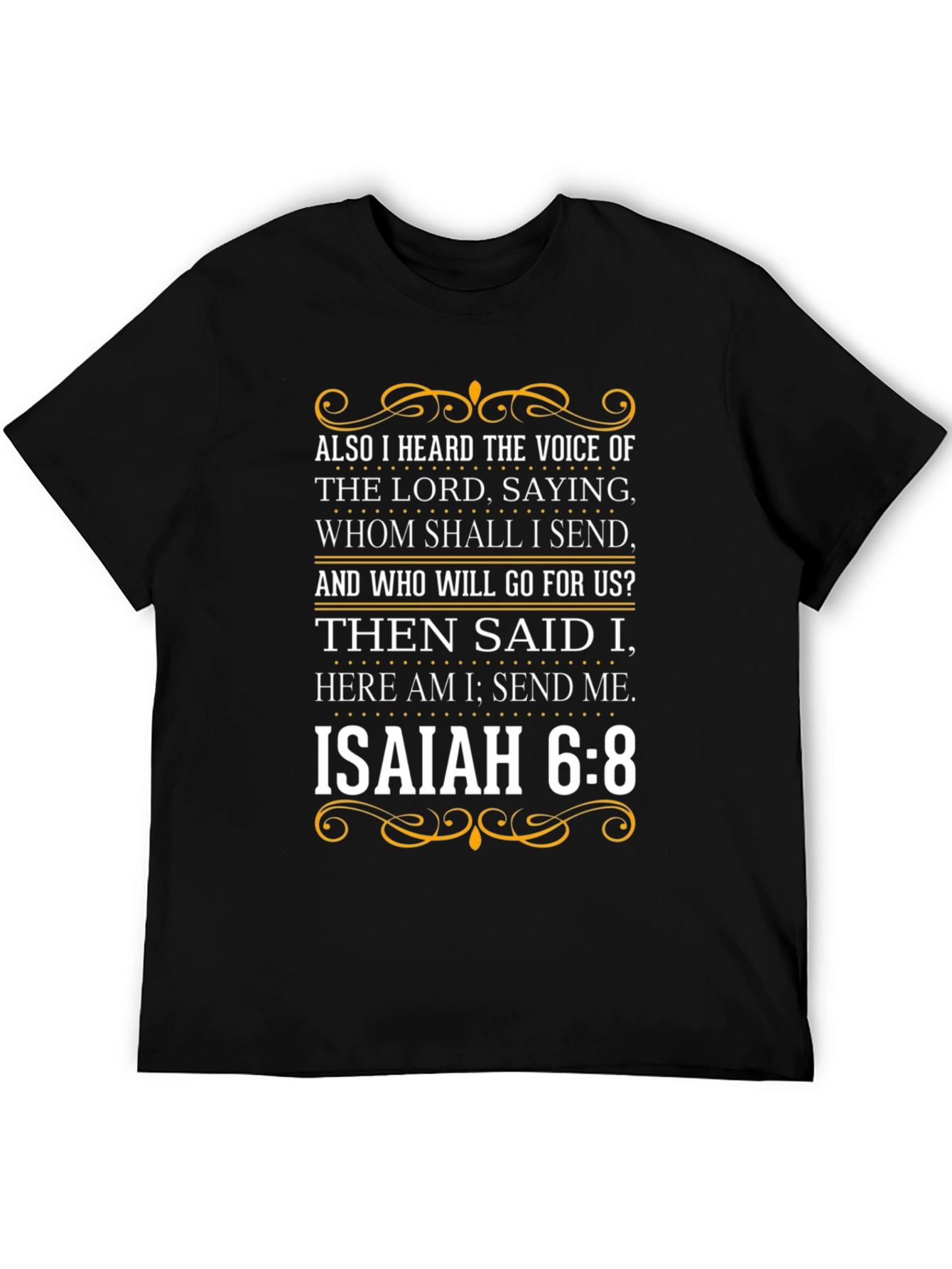Isaiah 6:8 Christian T-Shirt