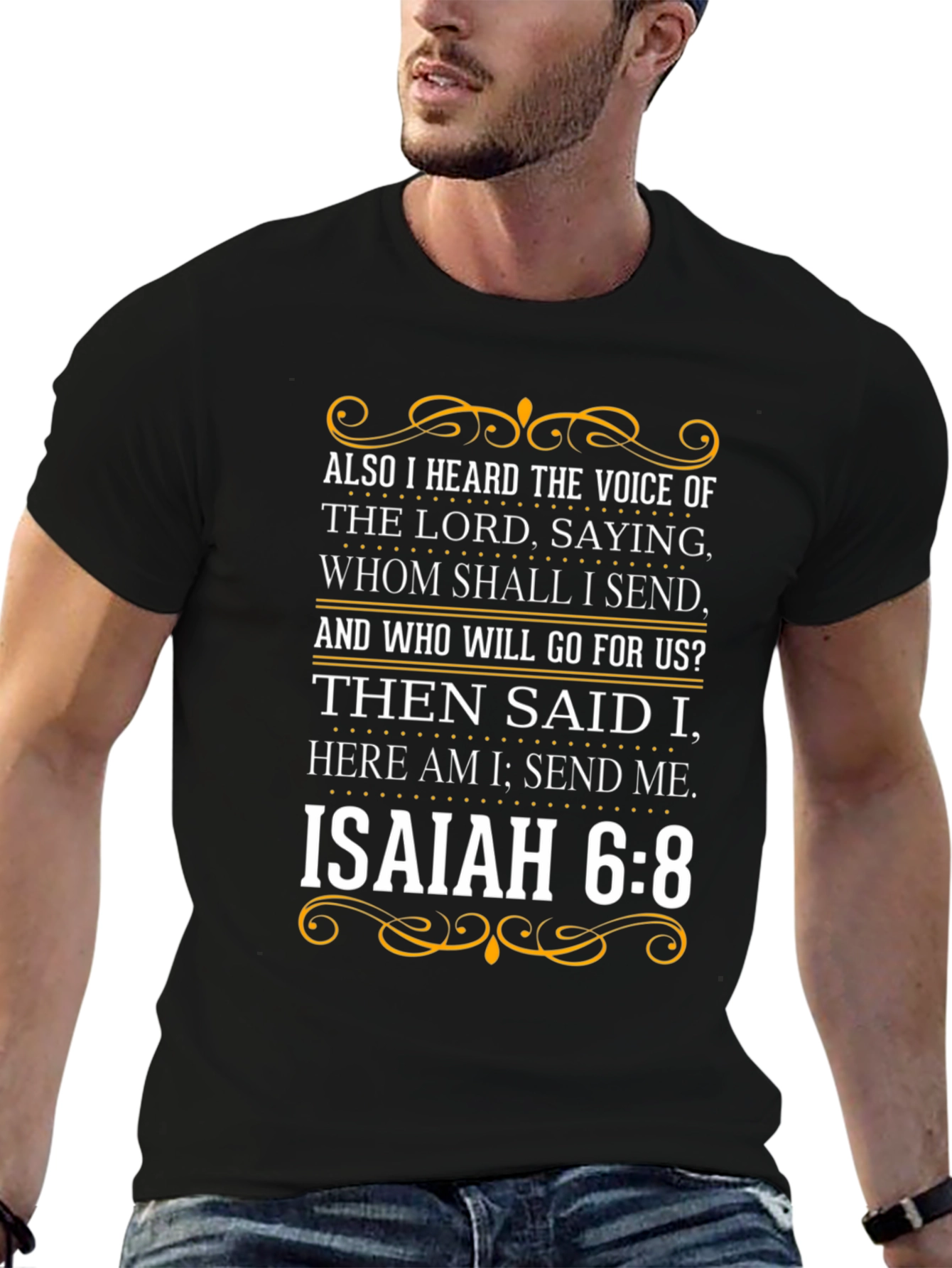 Isaiah 6:8 Christian T-Shirt