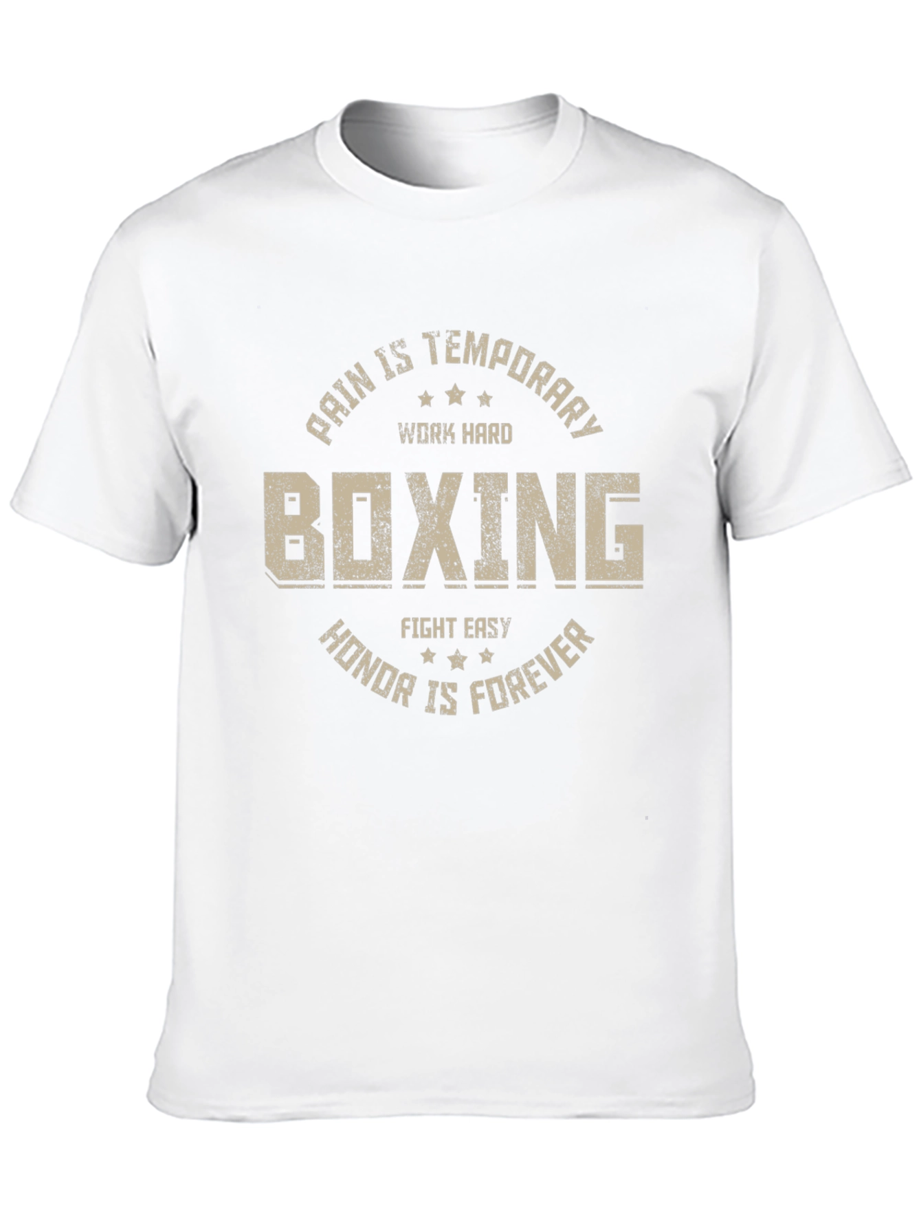 Boxing Graphic Tee - Pain is Temporary T-Shirt