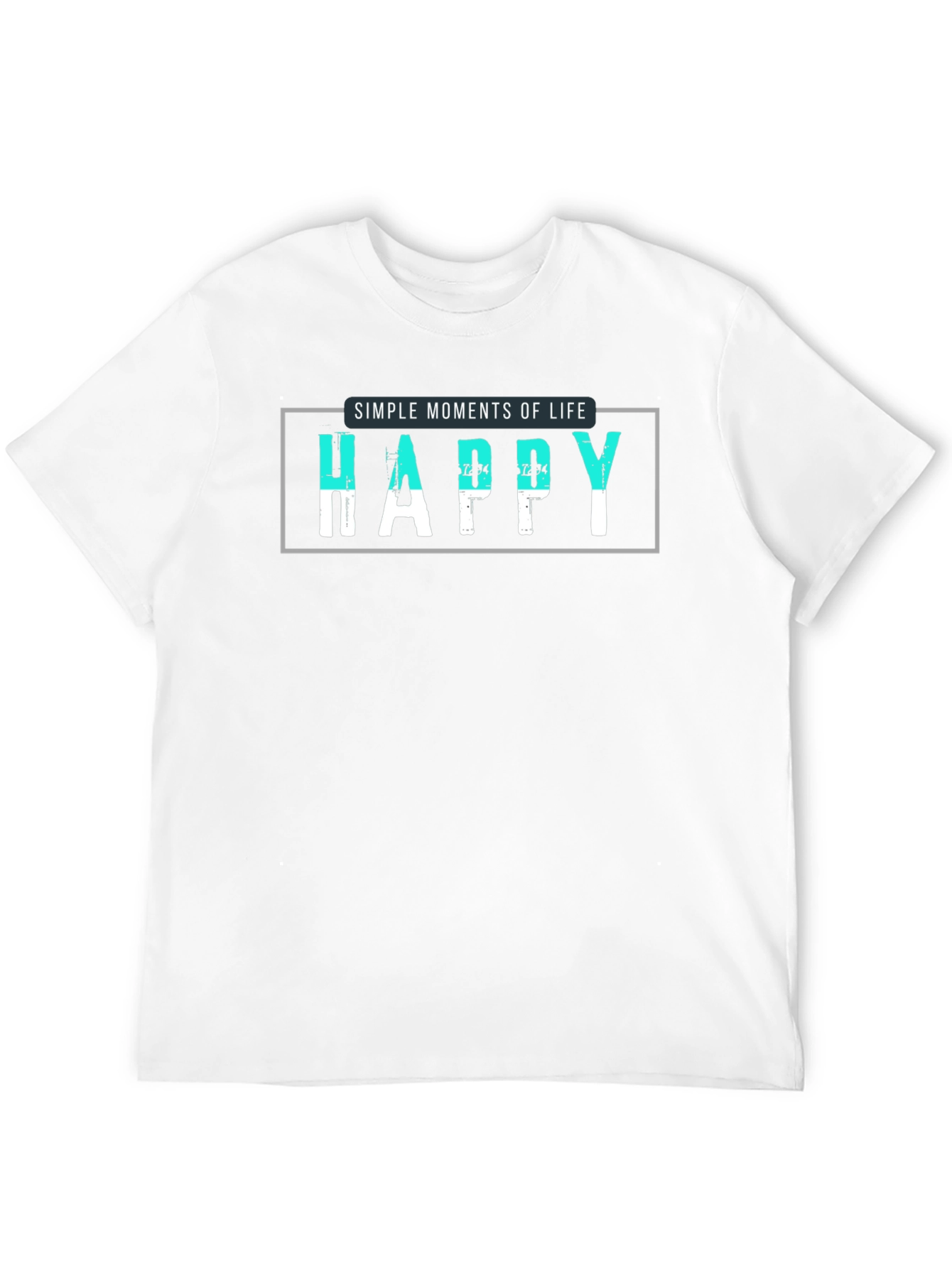Simple Moments of Life Happy T-Shirt