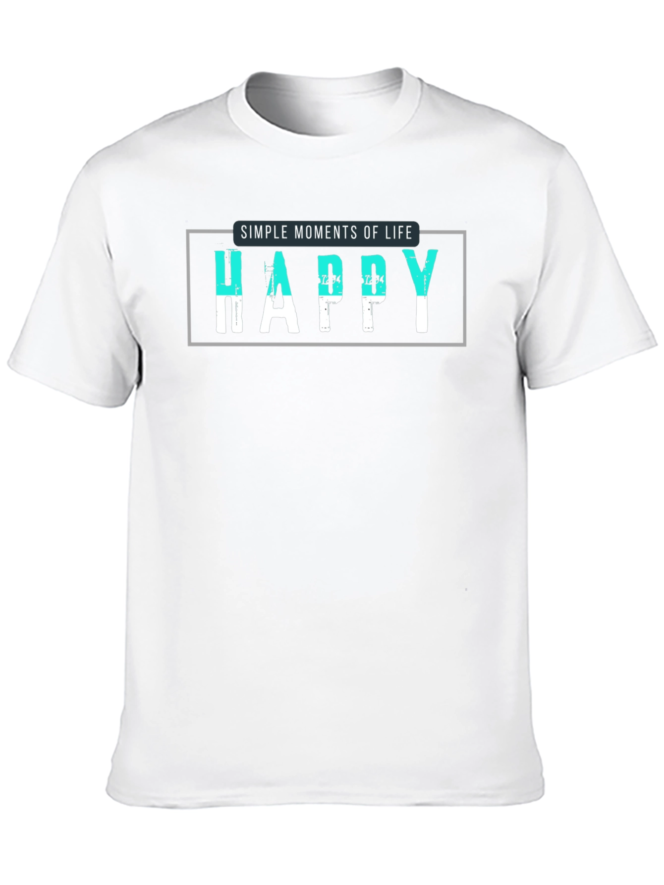 Simple Moments of Life Happy T-Shirt