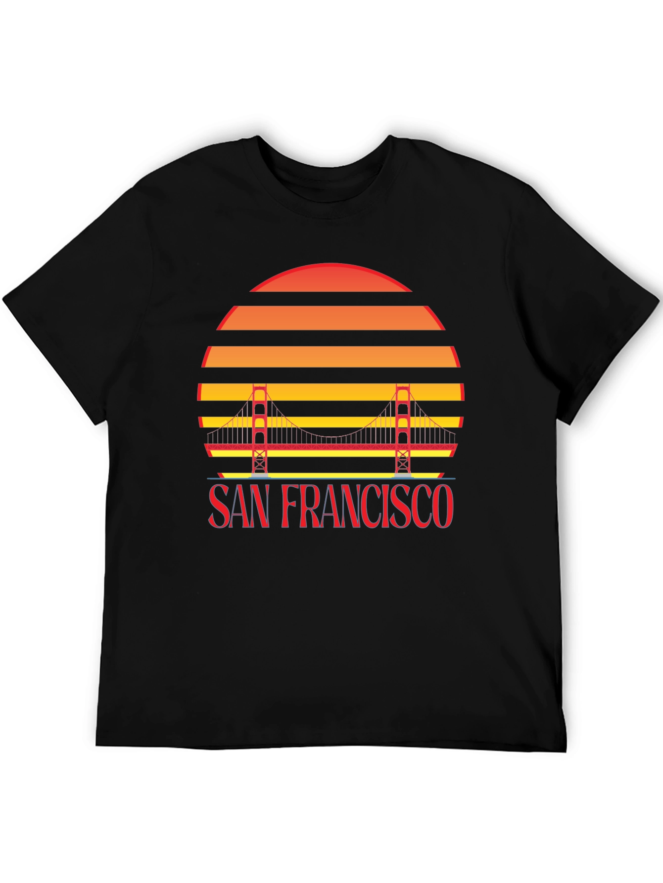 San Francisco Sunset Graphic T-Shirt