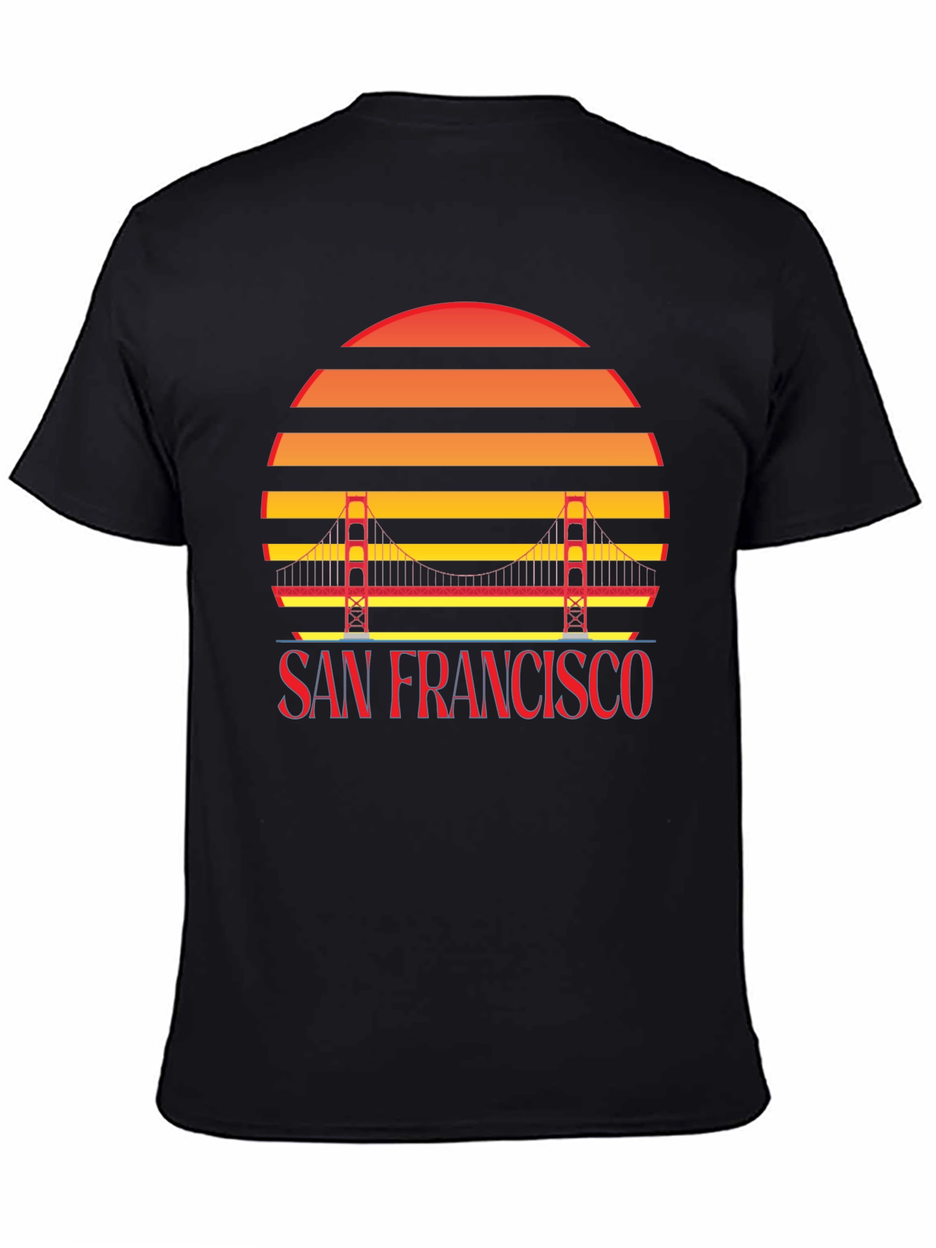 San Francisco Sunset Graphic T-Shirt