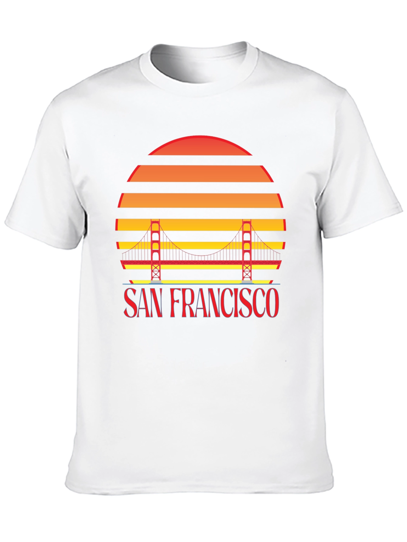 San Francisco Sunset Graphic T-Shirt