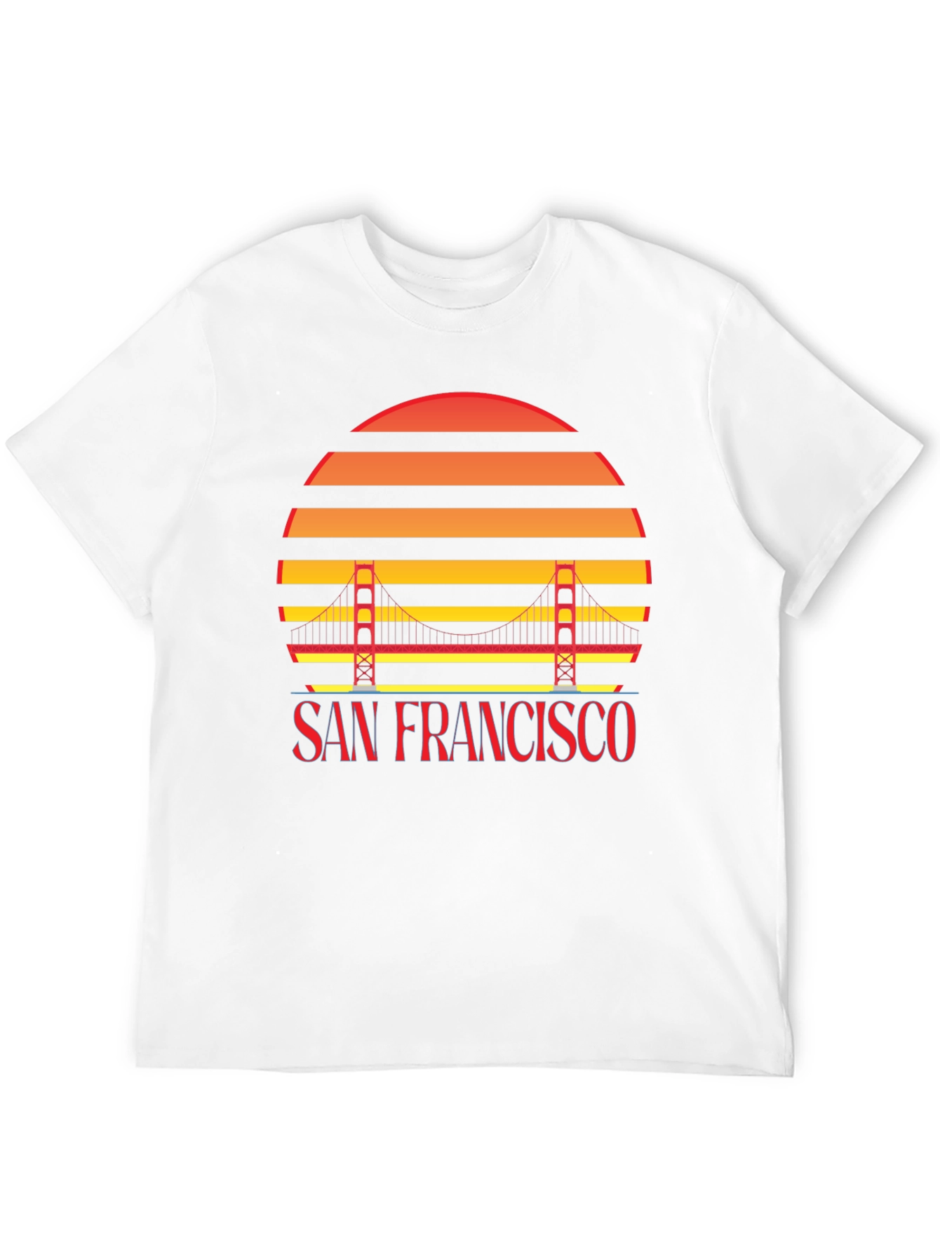 San Francisco Sunset Graphic T-Shirt