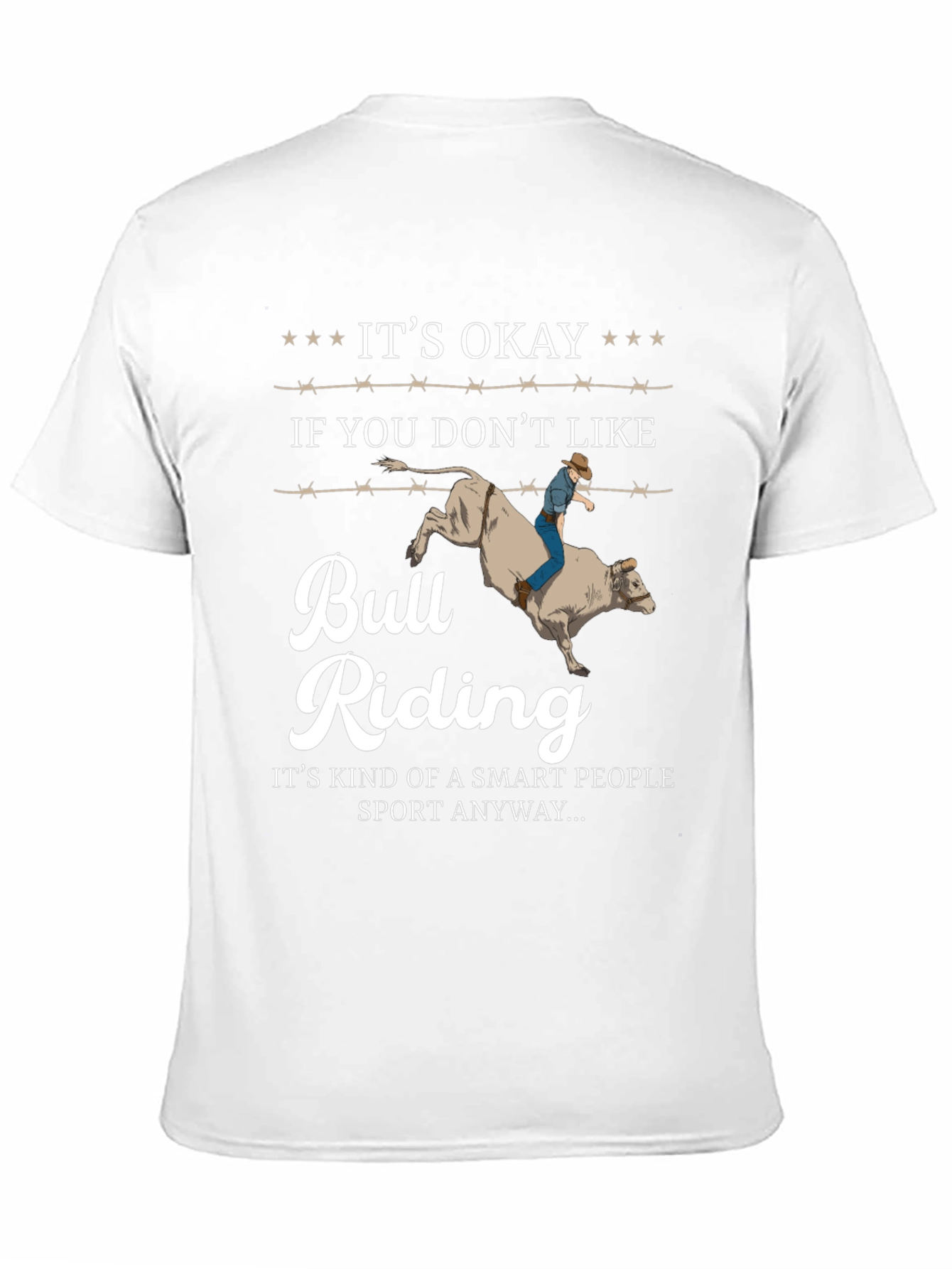 Its Okay Bull Riding T-Shirt