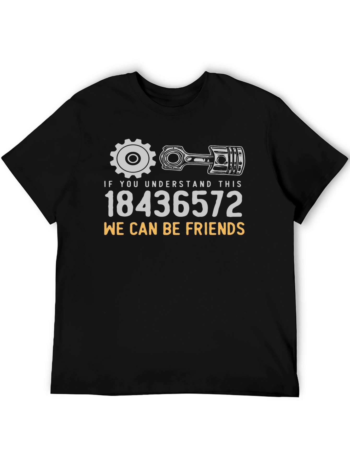 Engine Lover T-Shirt: 18436572 We Can Be Friends